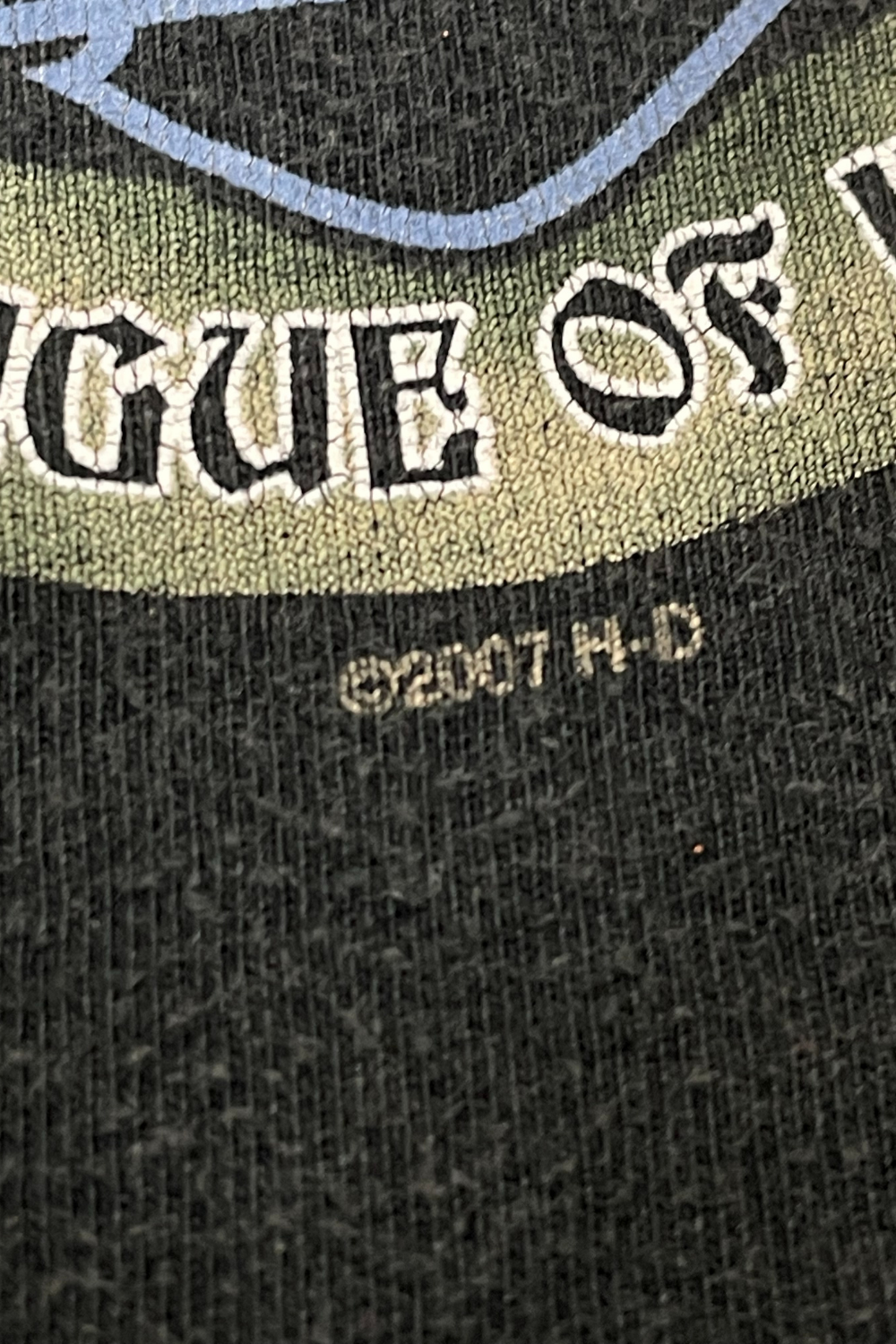 07 Harley-Davidson"in a league of its own" 8-ball tee - USA