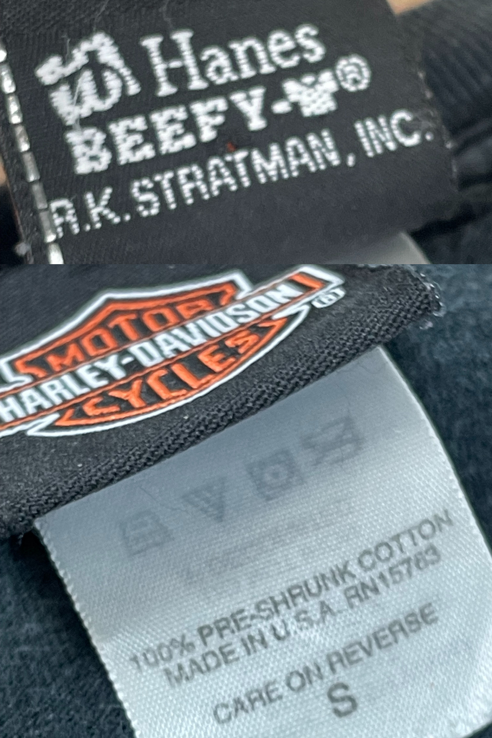 07 Harley-Davidson"in a league of its own" 8-ball tee - USA