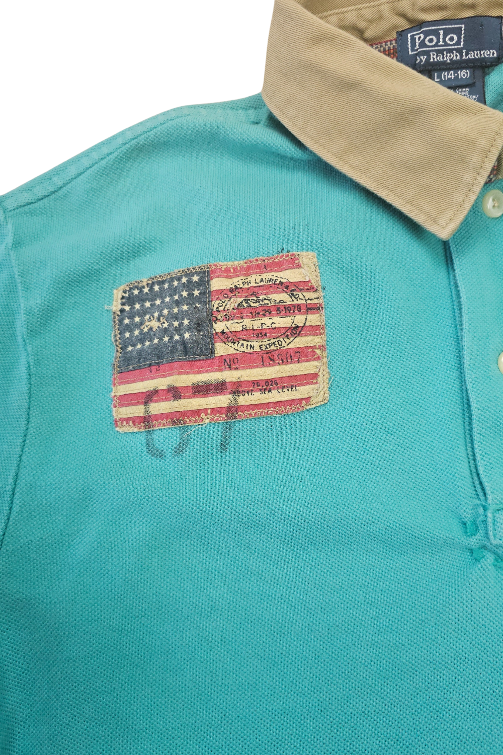 RL Explorer “Mountain Expedition” Dragon Graphic Polo