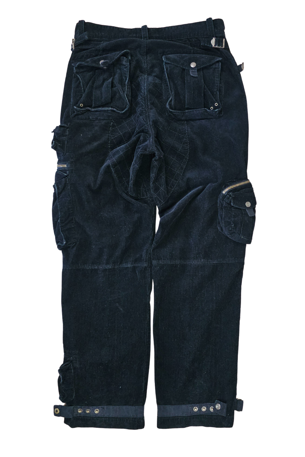 Polo RL “Bullet Rivet” Corduroy Utility Cargos – early 2000s