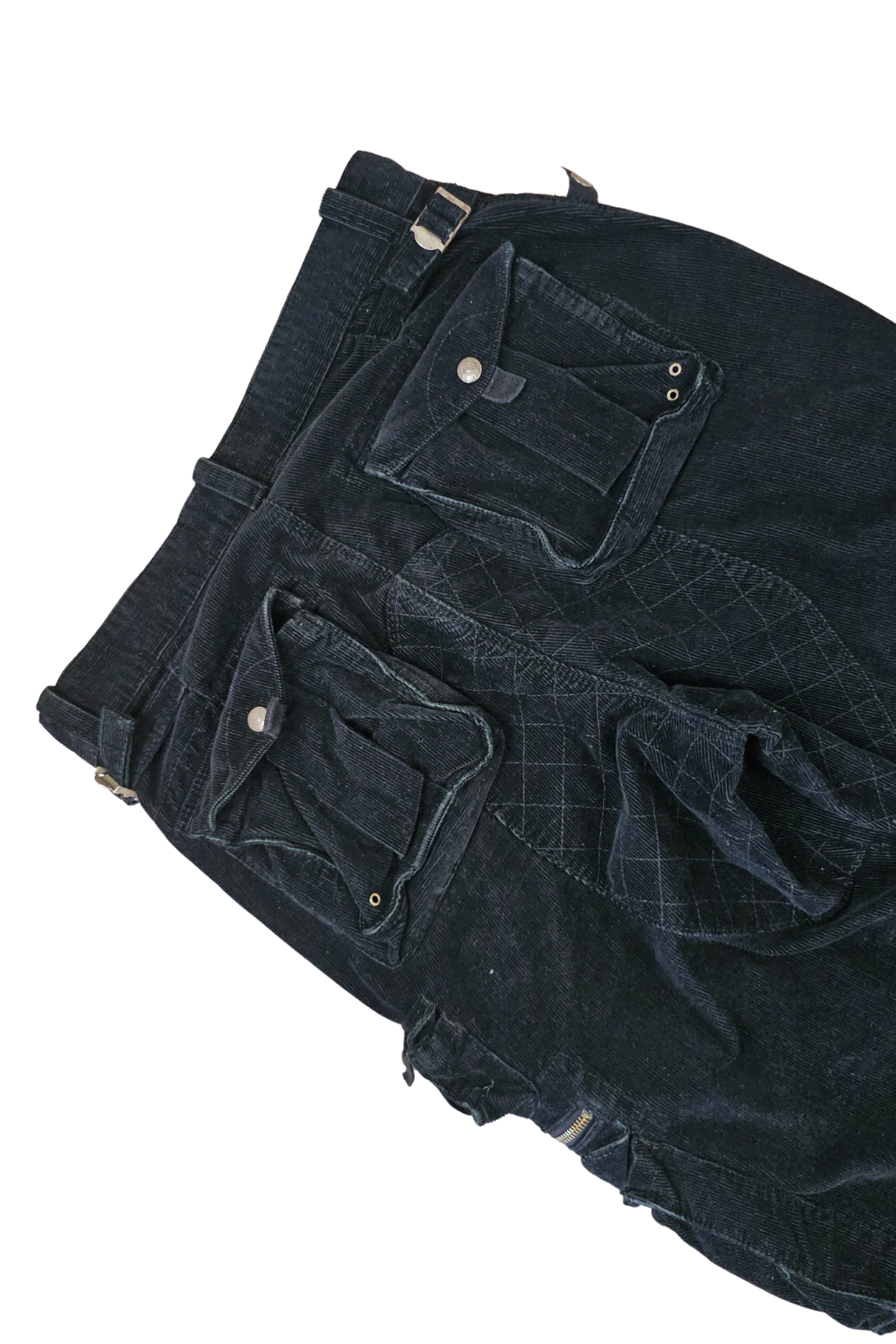 Polo RL “Bullet Rivet” Corduroy Utility Cargos – early 2000s