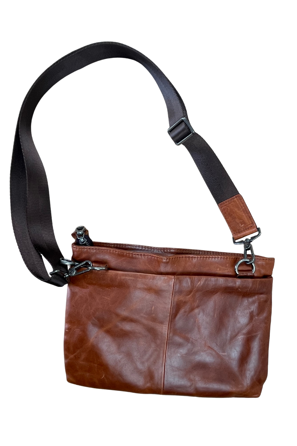 RRL by Ralph Lauren Veg-Tan Utility Pouch – Cognac Leather