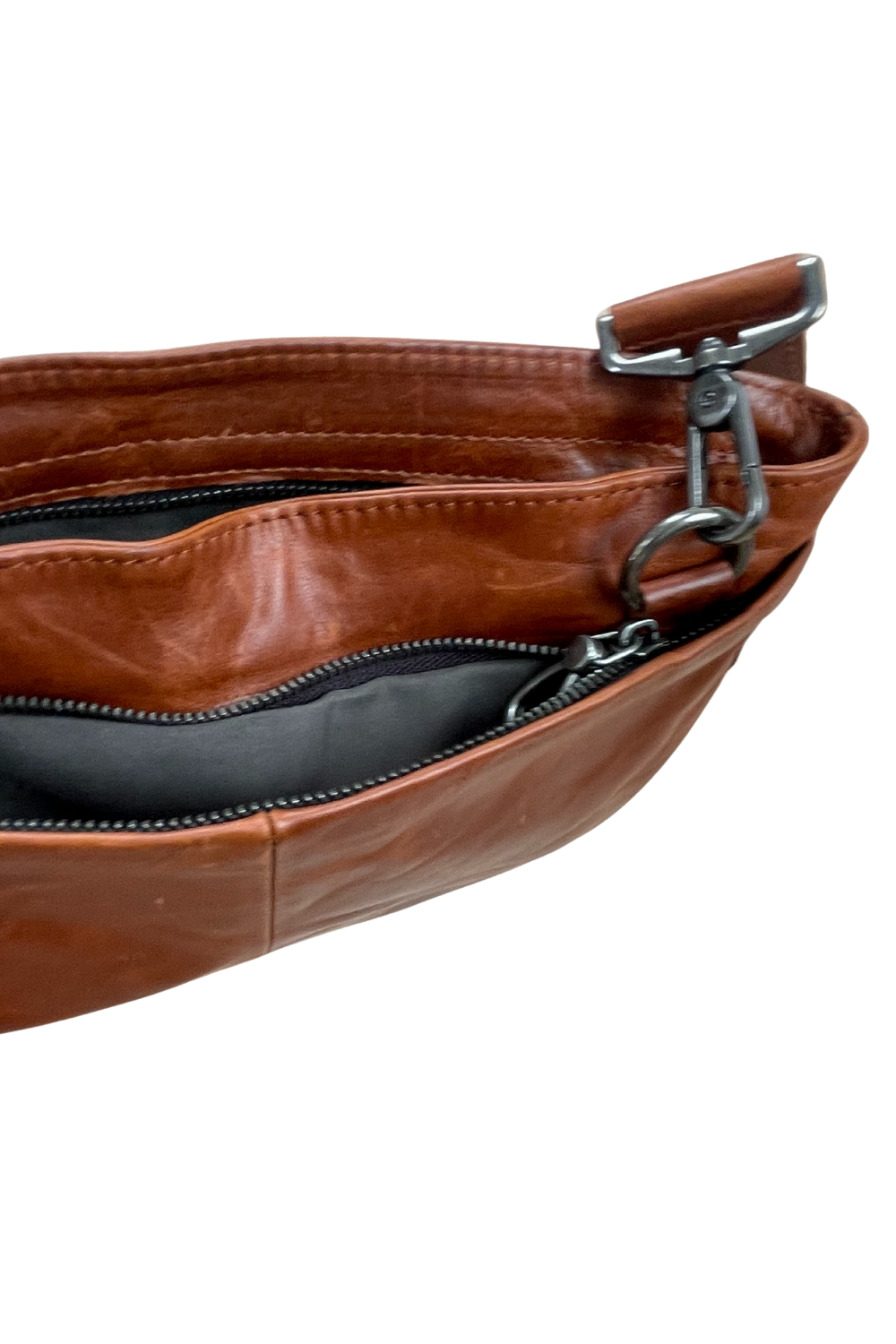 RRL by Ralph Lauren Veg-Tan Utility Pouch – Cognac Leather