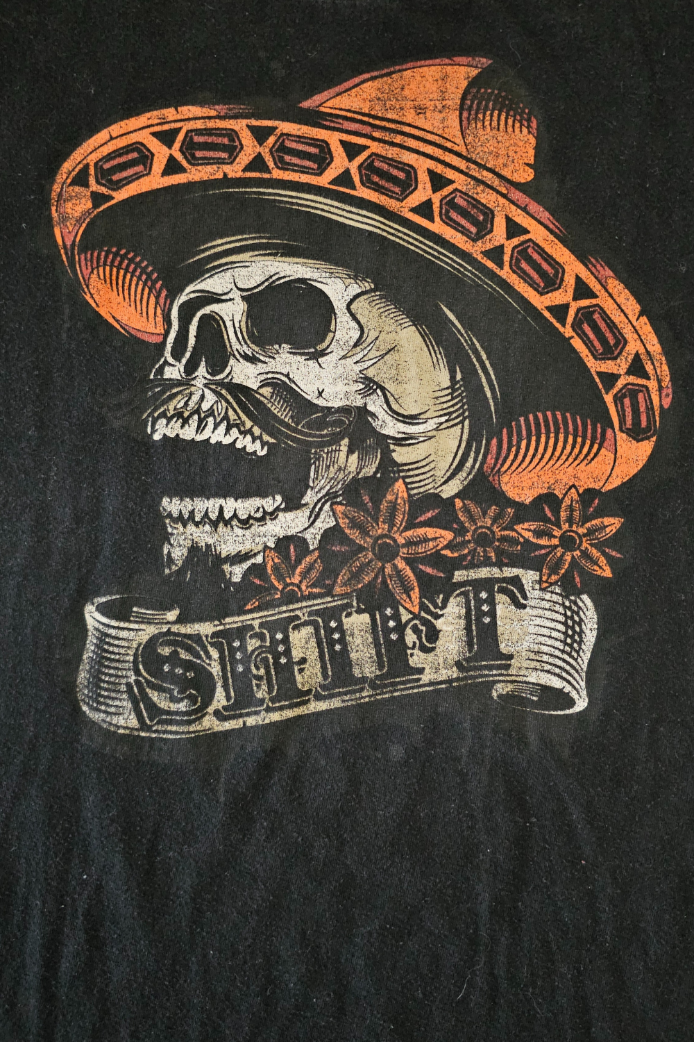 SHIFT Racing “Sombrero Skull” Tee – Y2K Moto Street – Size L