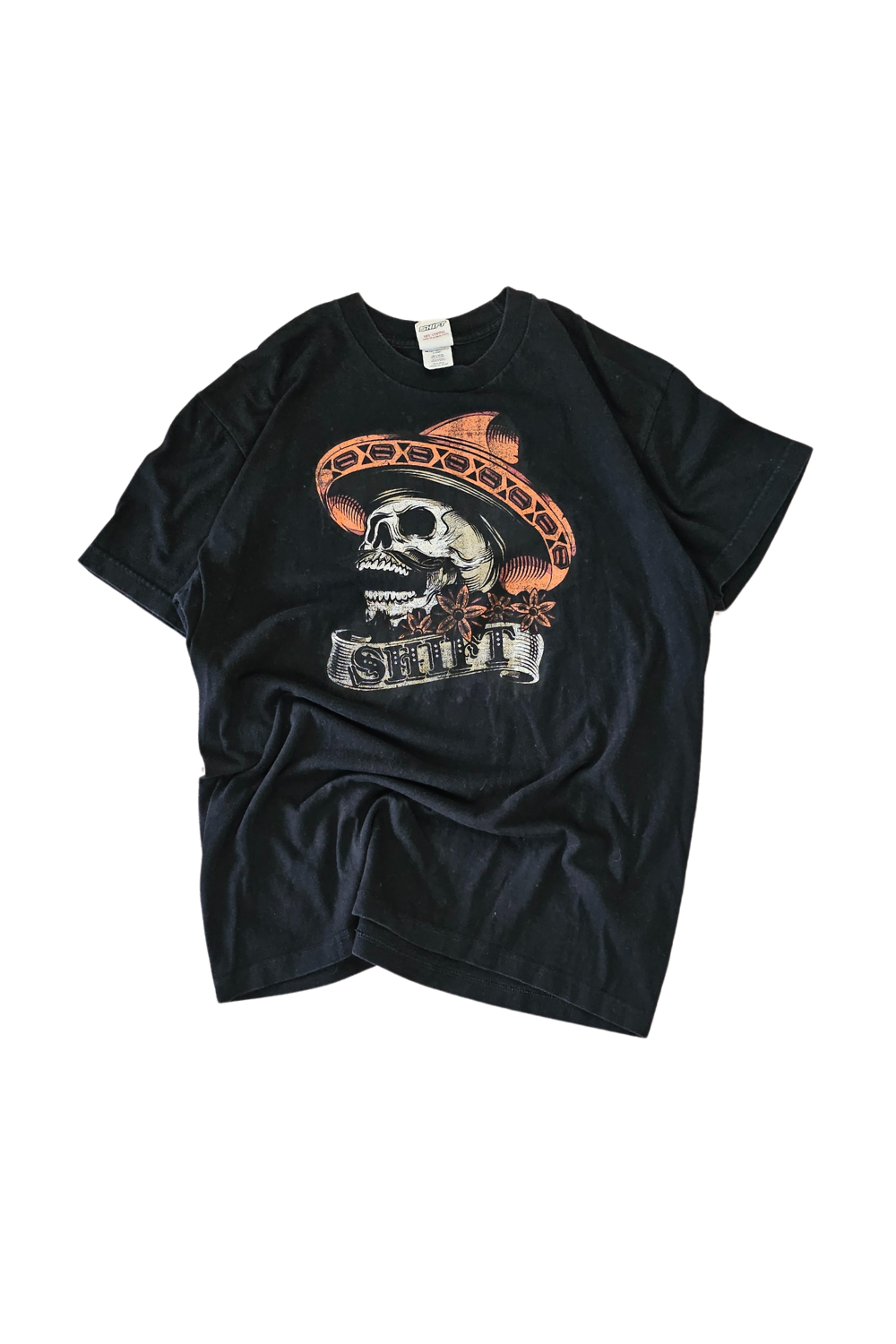 SHIFT Racing “Sombrero Skull” Tee – Y2K Moto Street – Size L