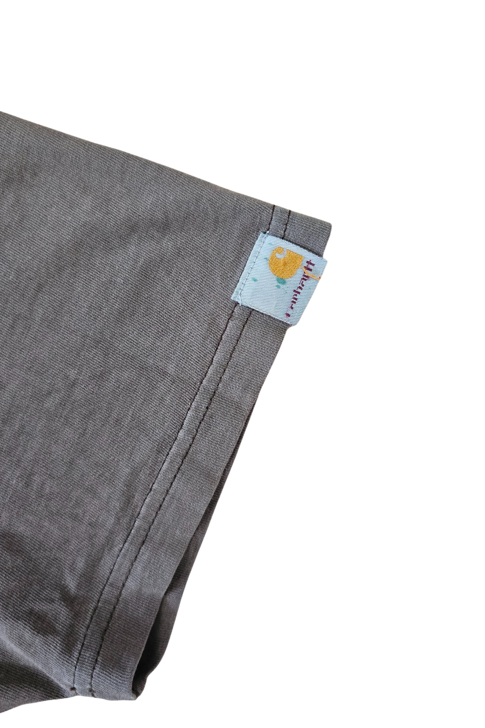 Carhartt “Spray Logo” Tee - Brown (SS22 / EU Exclusive) - M