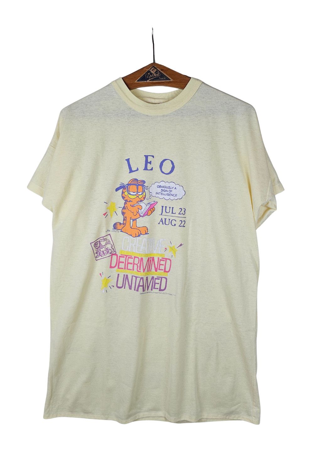 1978 Garfield “LEO – Creative / Determined / Untamed” Tee