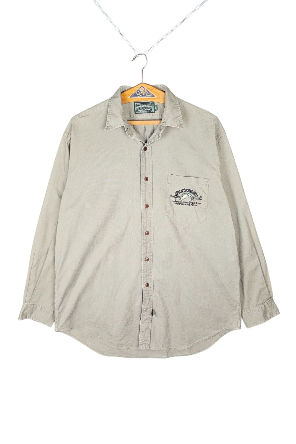 1990 Polo Country “Polo Sportsman” Fishing Shirt - L