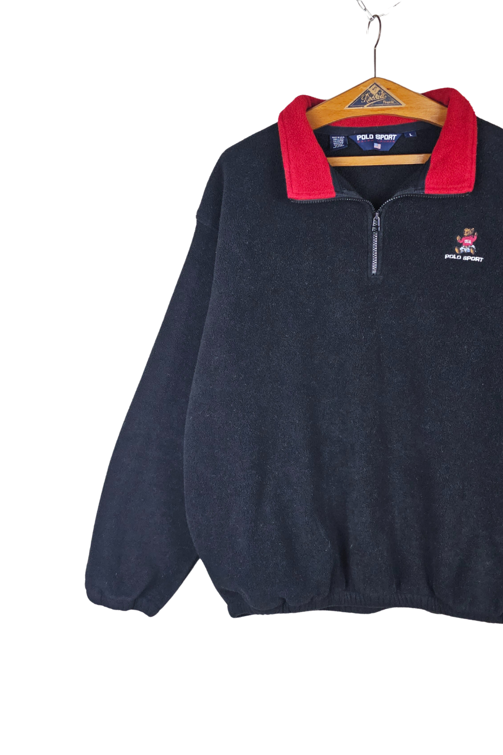 Polo Sport Ralph Lauren '90s Bear Fleece Pullover (L)