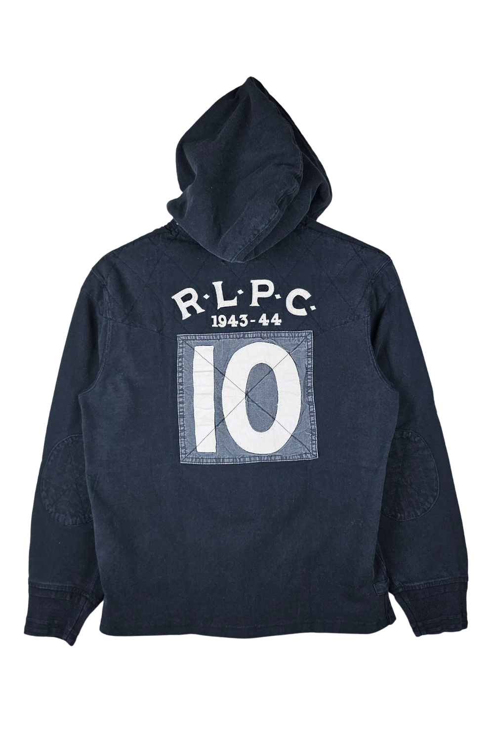 FW10 Polo RLPC Football “10” Rugby Hoodie - Detachable Hood