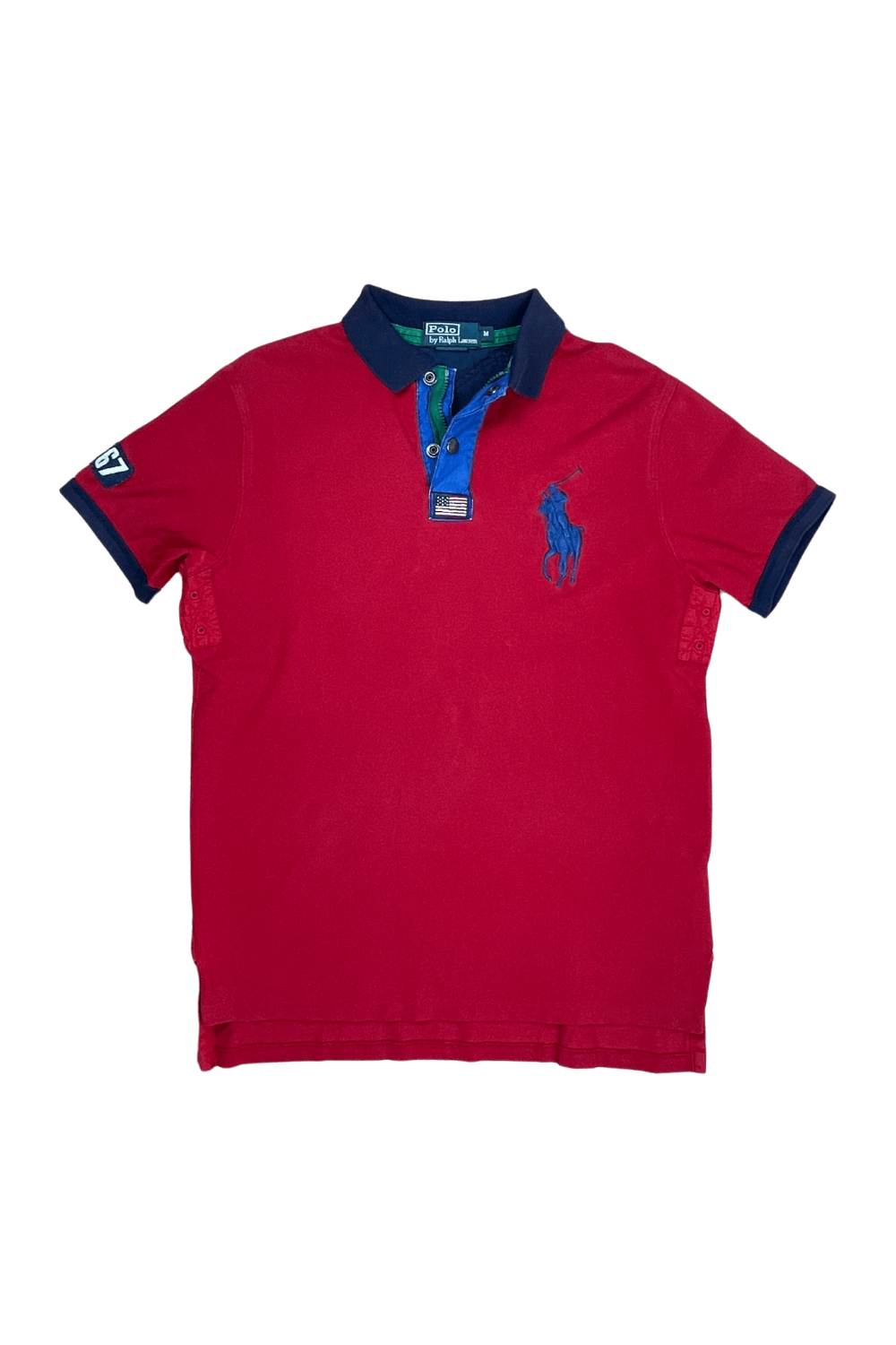 Polo Ralph Lauren RL-67 Technical Half-Placket Polo – Size M