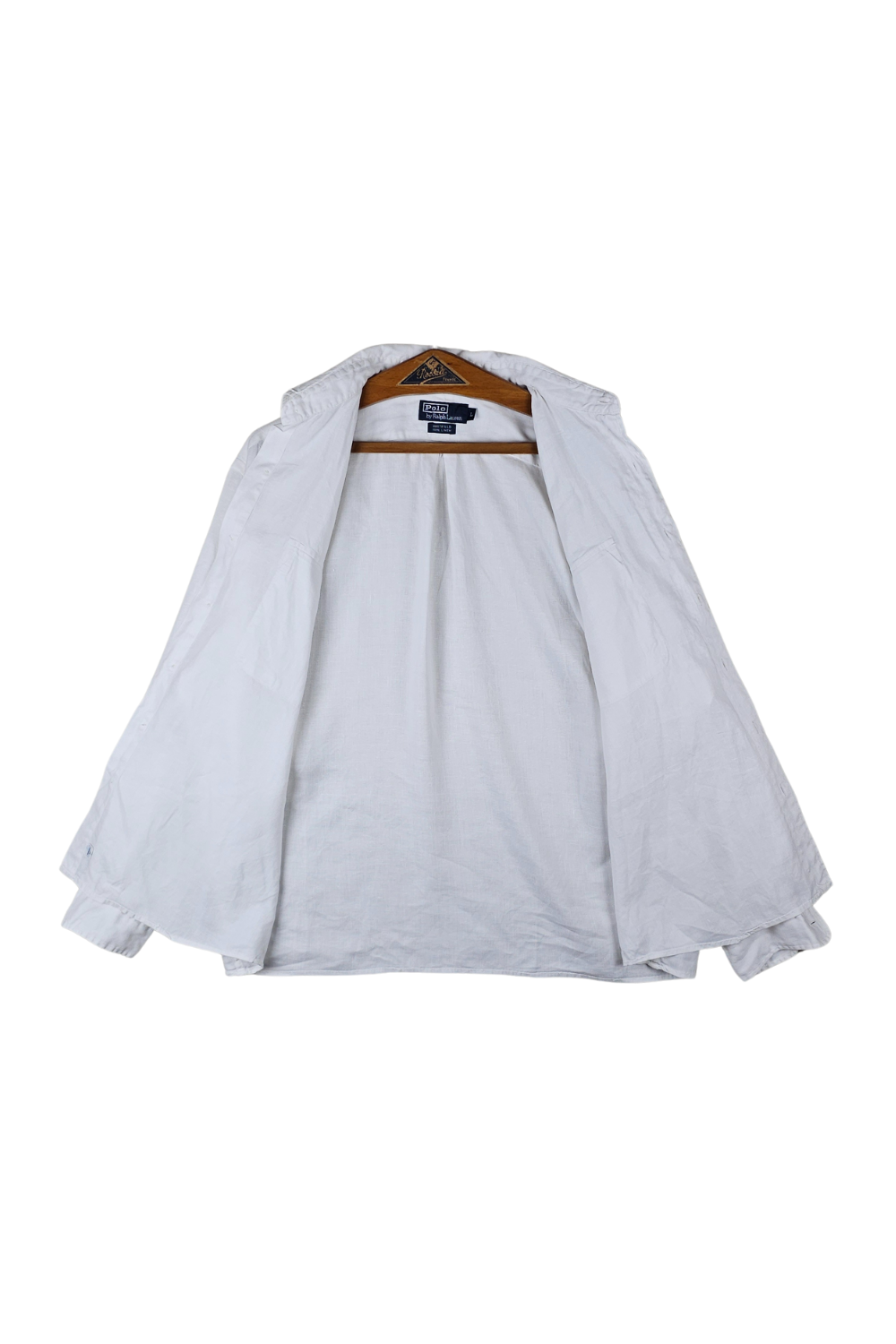 Late-90s PRL “Whitfield” 100% Linen Double-Pocket Shirt - L