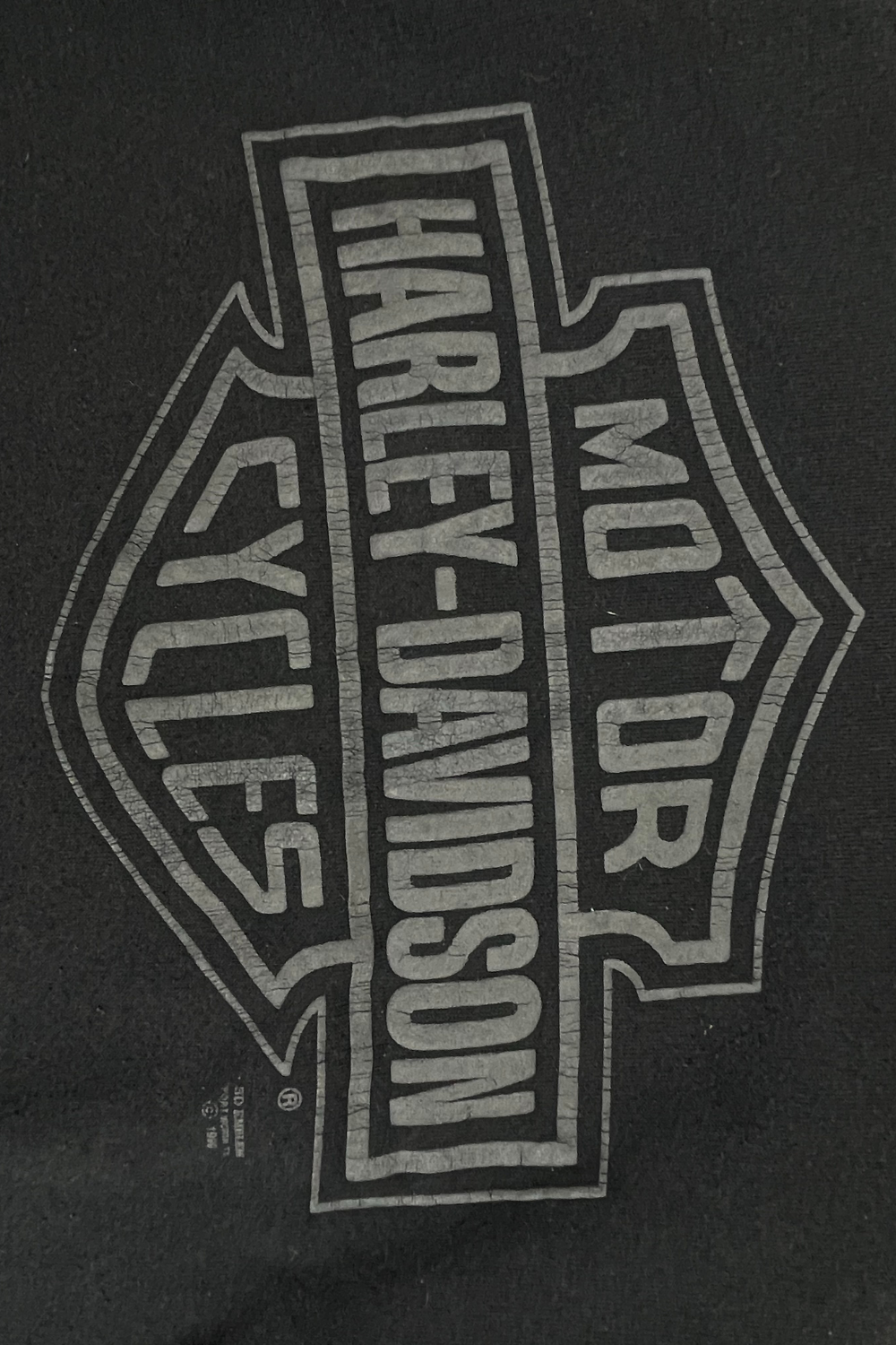 3D Emblem × Harley-Davidson Vintage Crew - Late ’80S, Usa