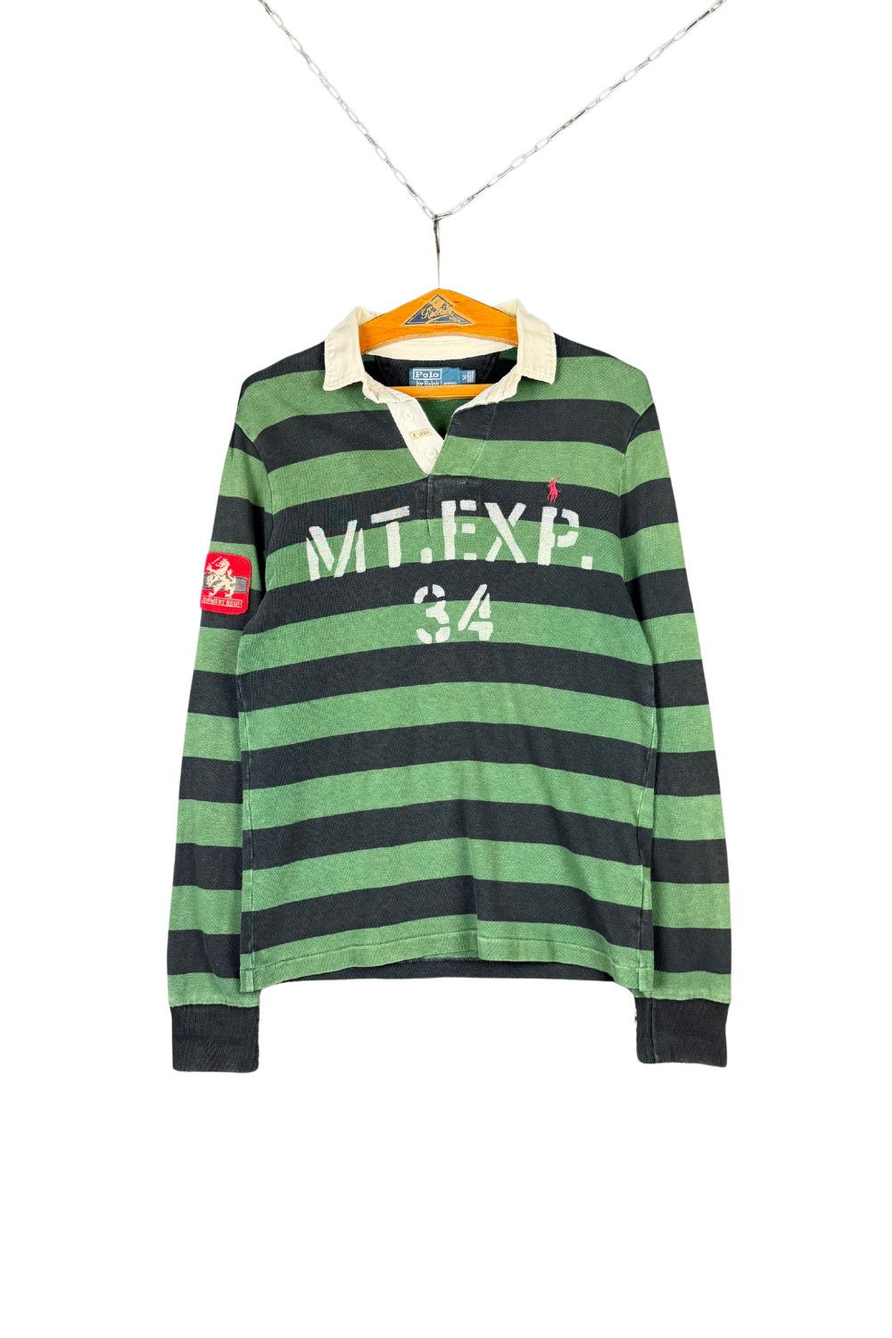 PRL Rugby “MT. EXP. 34” w/ Sleeve Crest & Back Canvas Patch
