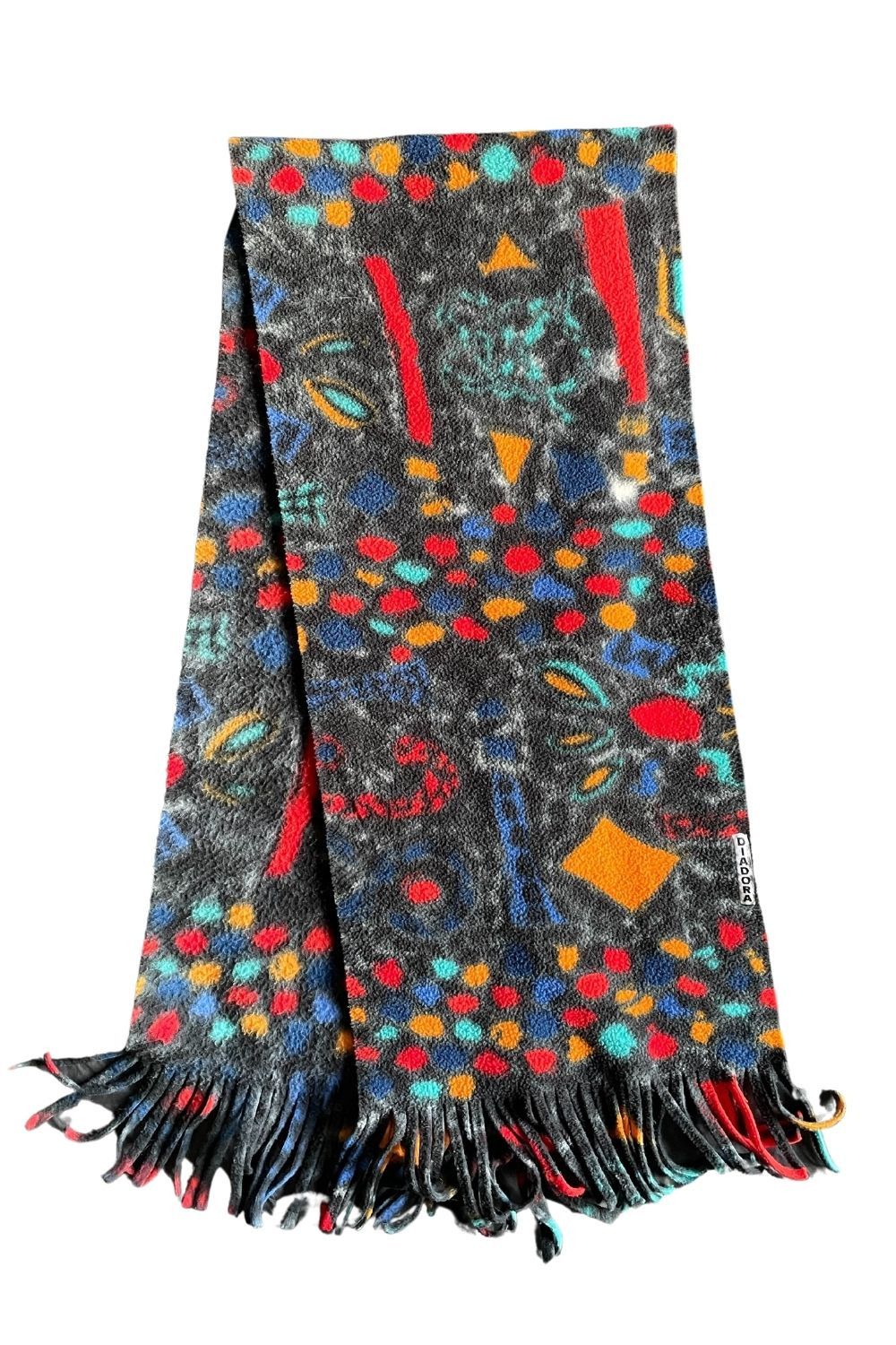 Diadora Vintage Scarf Multicoloured Rare