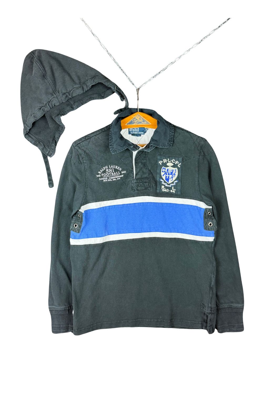 RL “RLPC 1943–44” Football Hooded Rugby – Custom Fit S