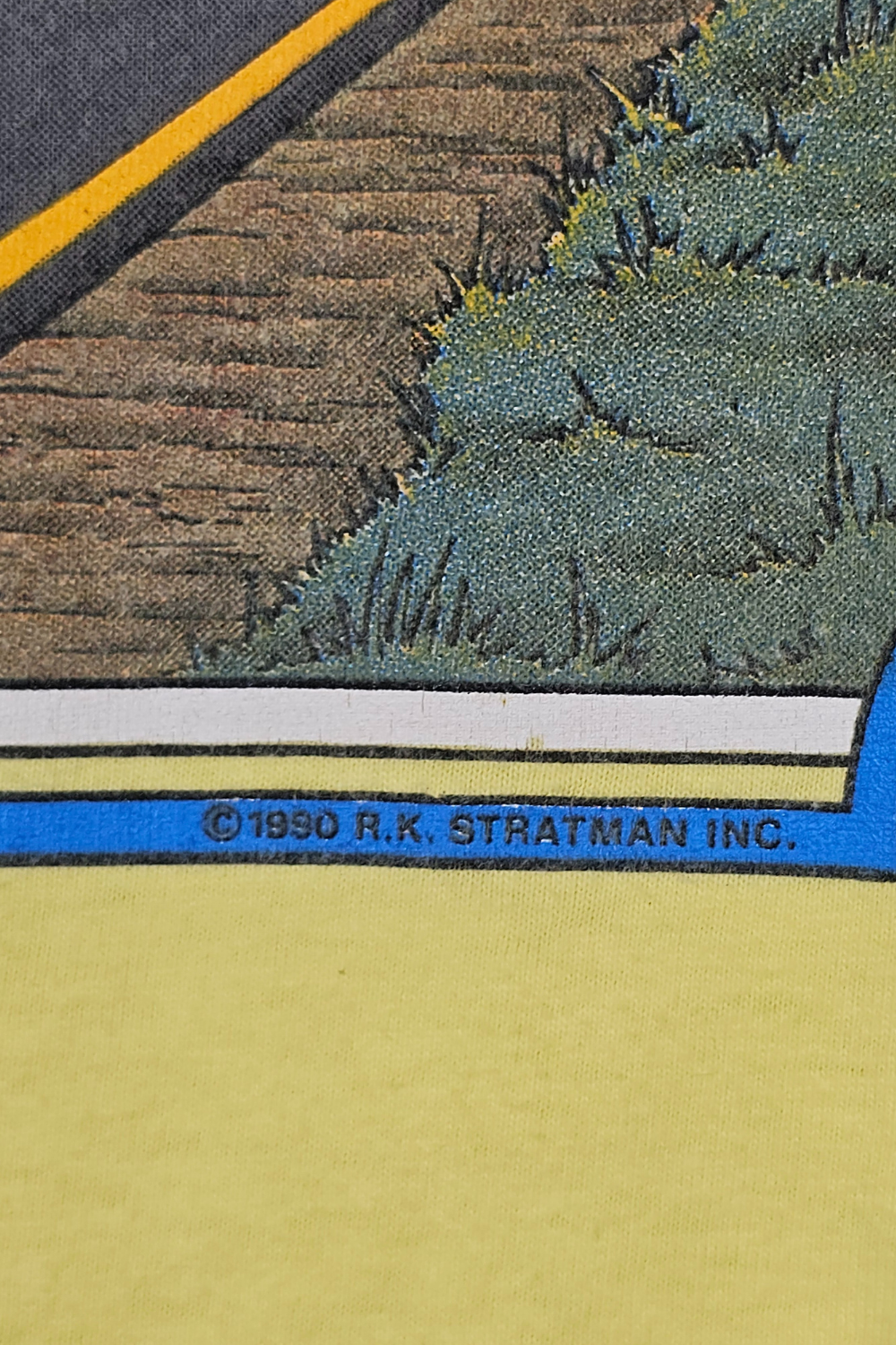 1990 Harley-Davidson Rendezvous Tee - Hanes Beefy-T USA