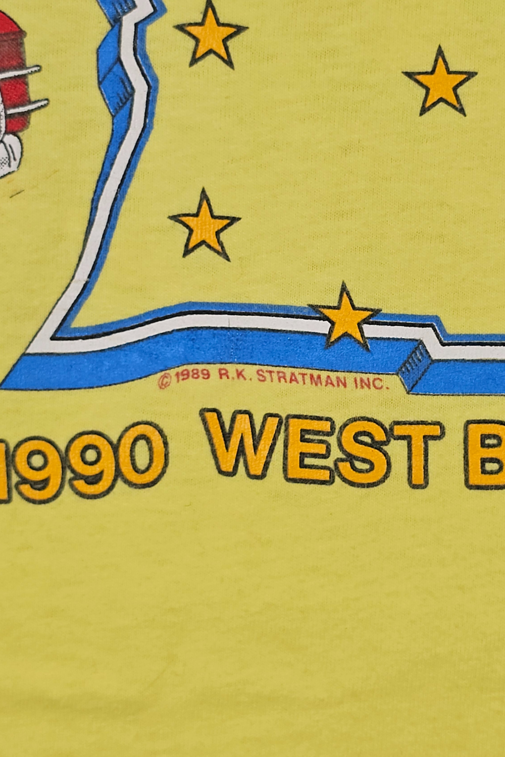 1990 Harley-Davidson Rendezvous Tee - Hanes Beefy-T USA