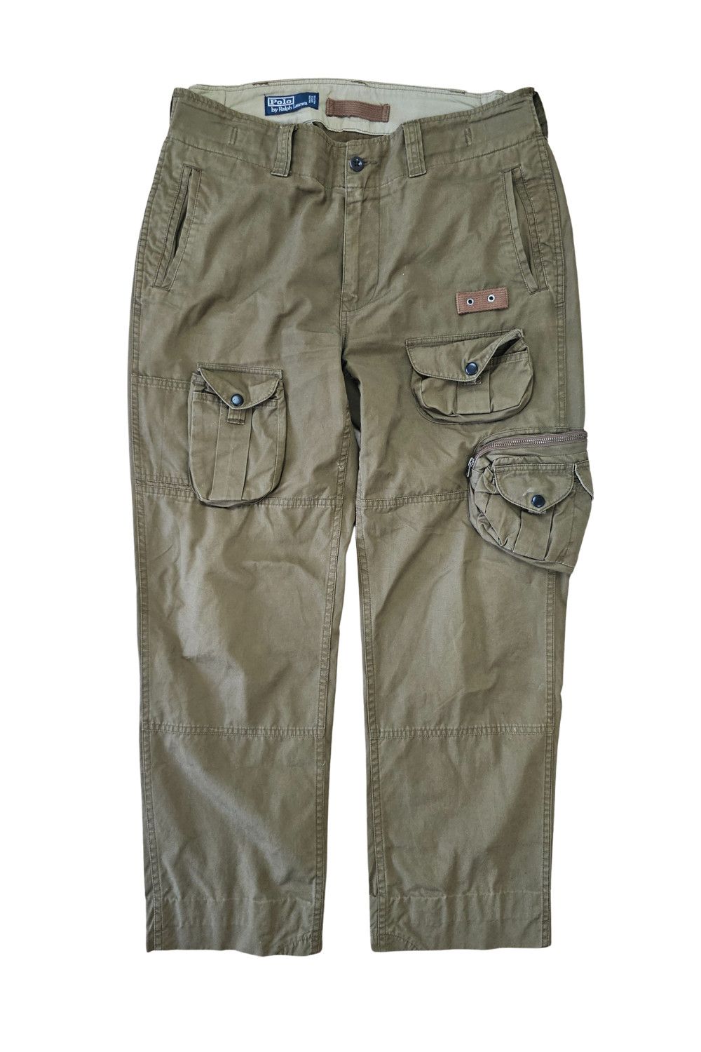 04 PRL Multi-Pocket Field Cargo Pants – 35x32 – Y2K Utility