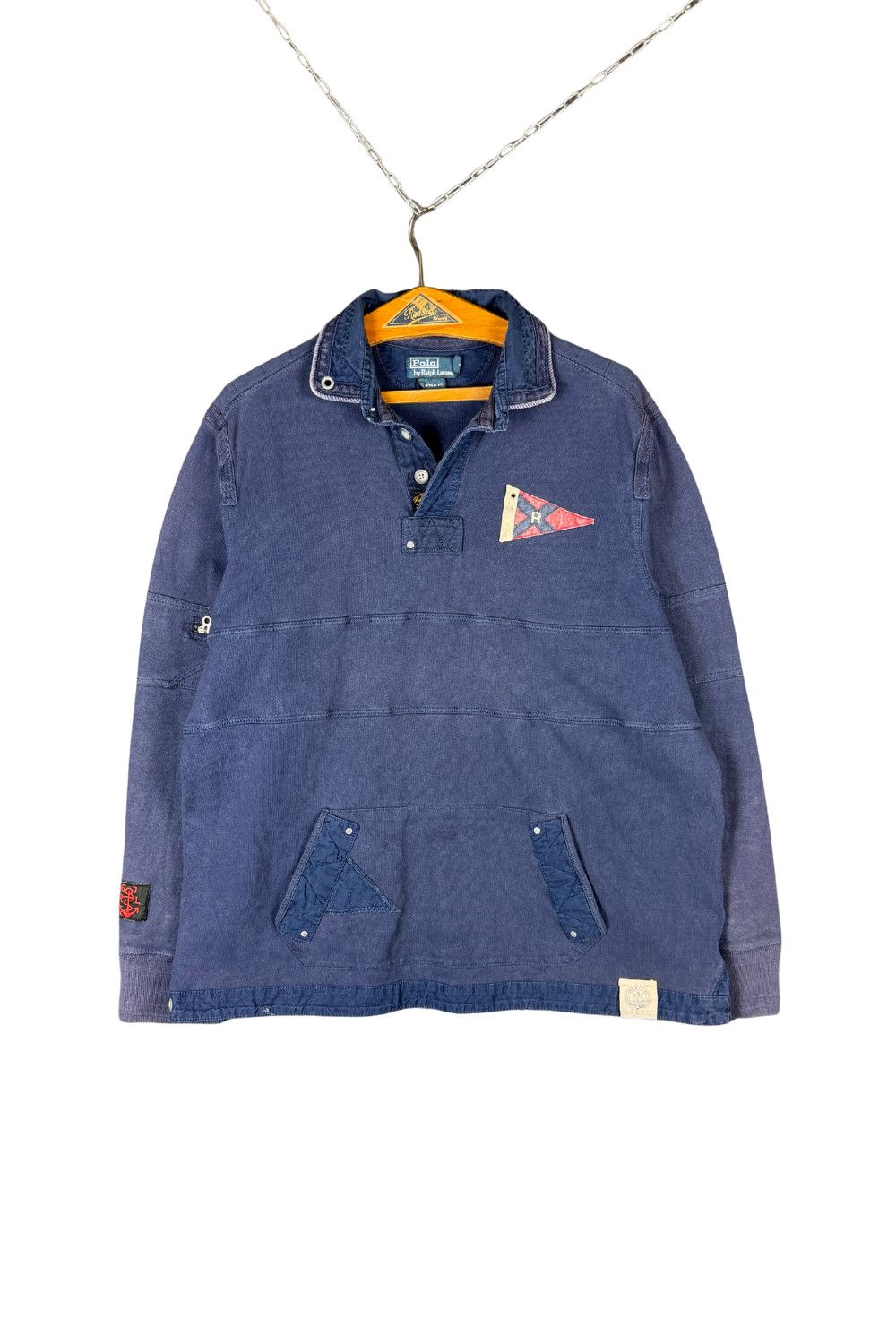 Polo RL Naval Tailors PRLC Flag Popover Sweatshirt XL