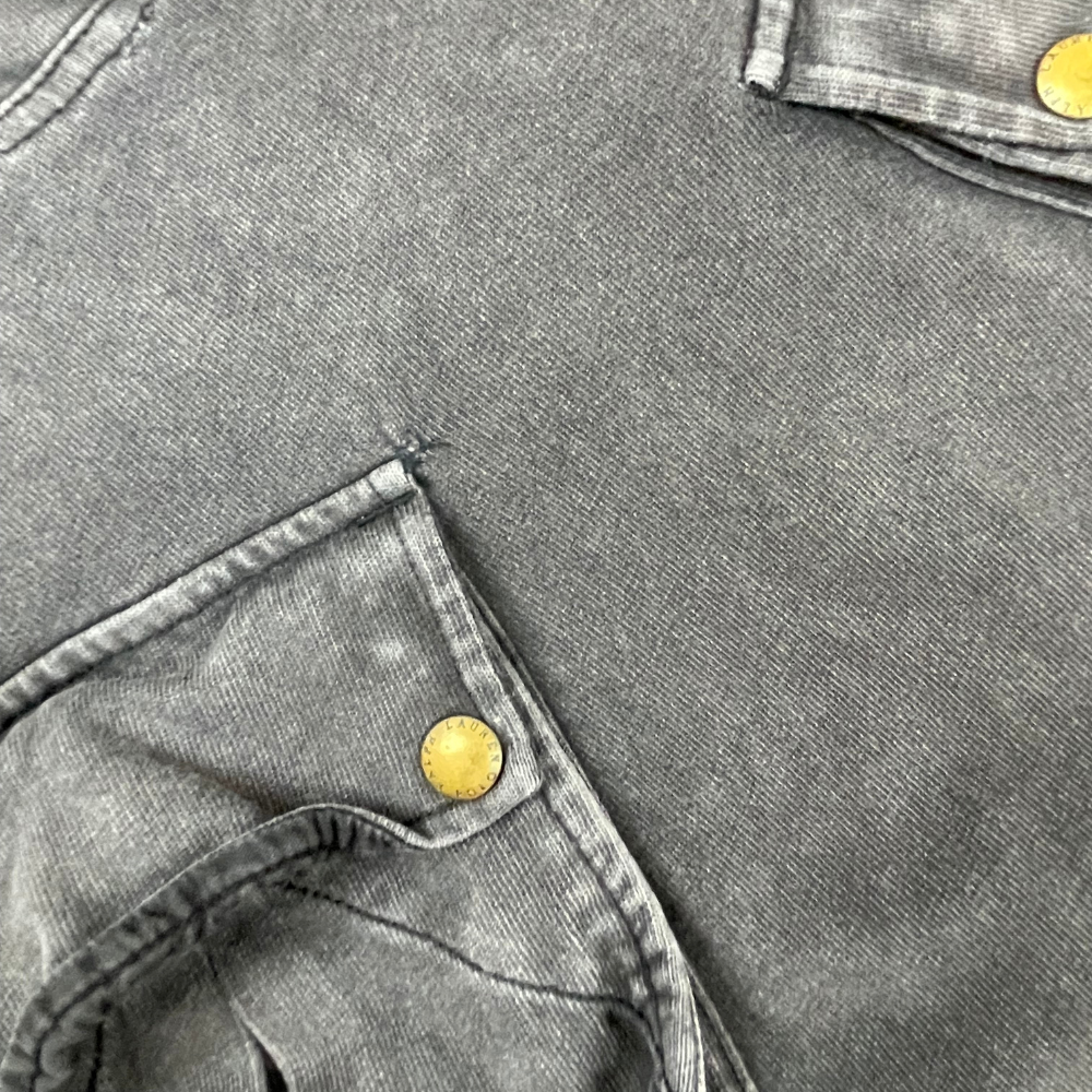 PRL GBR Heavyweight Deck‑Smock Hoodie - Charcoal Fade