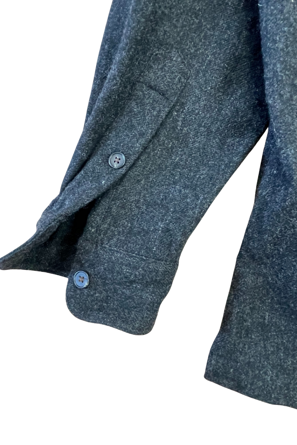 PRL“GARVEY” Wool CPO Overshirt Jacket Charcoal M – Lined