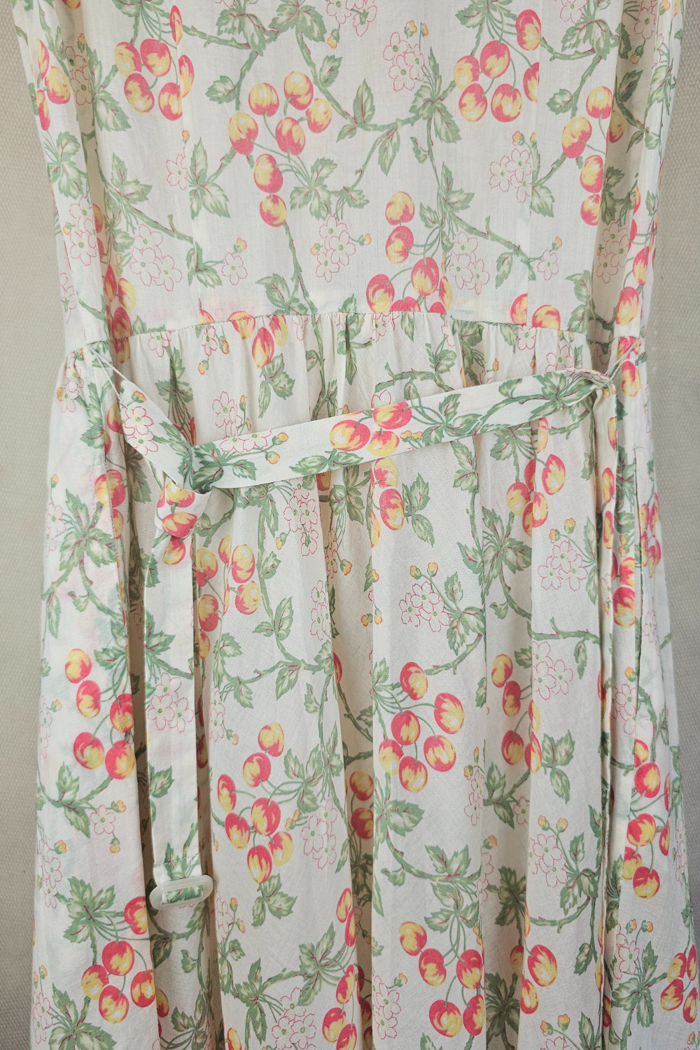 RRL 1940s Fruit-Print Day Dress — Size 2 (S)