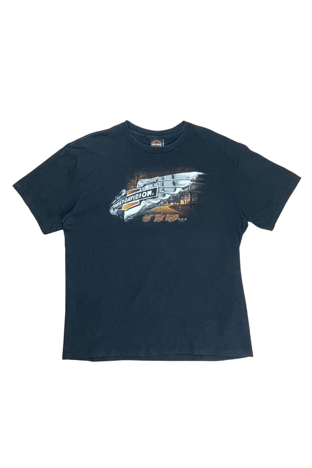 Harley Davidson 2016 “Hit The Road” Edmonton Dealer Tee – Xl
