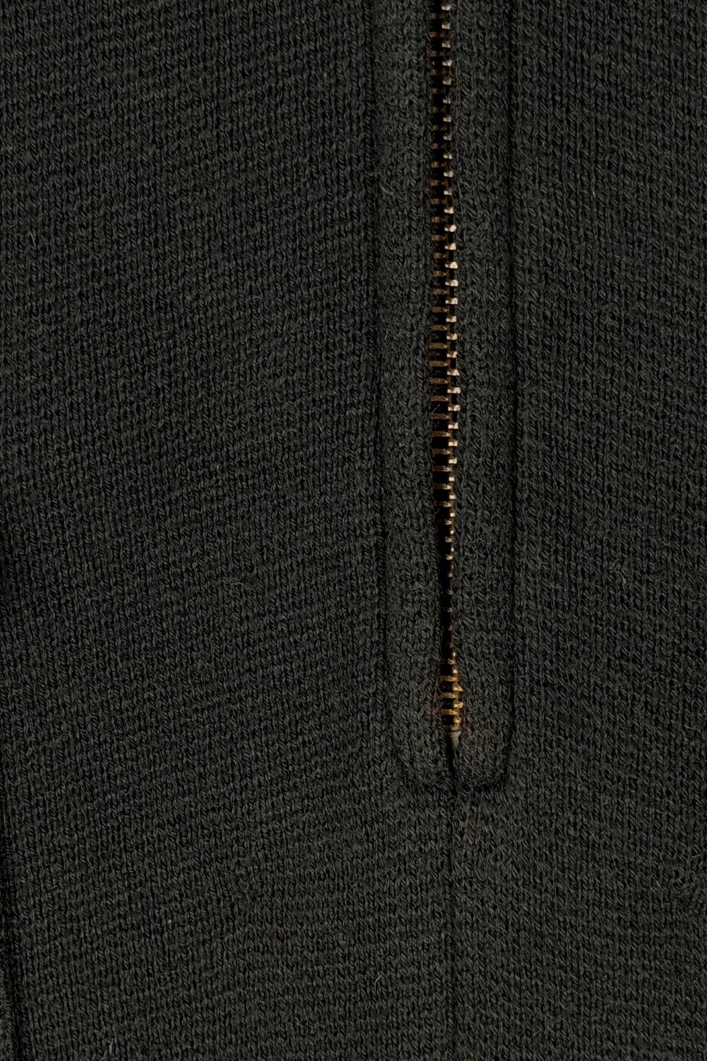 Vintage RRL Black Knit Half-Zip Shirt Jacket – Made in HK(M)