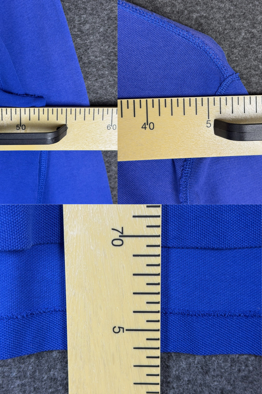 08AW Polo RL “Artisan Big Pony” Piqué Rugby – Royal Blue L