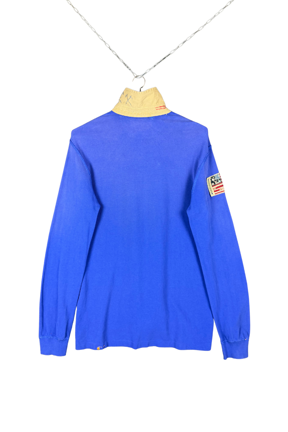 08AW Polo RL “Artisan Big Pony” Piqué Rugby – Royal Blue L