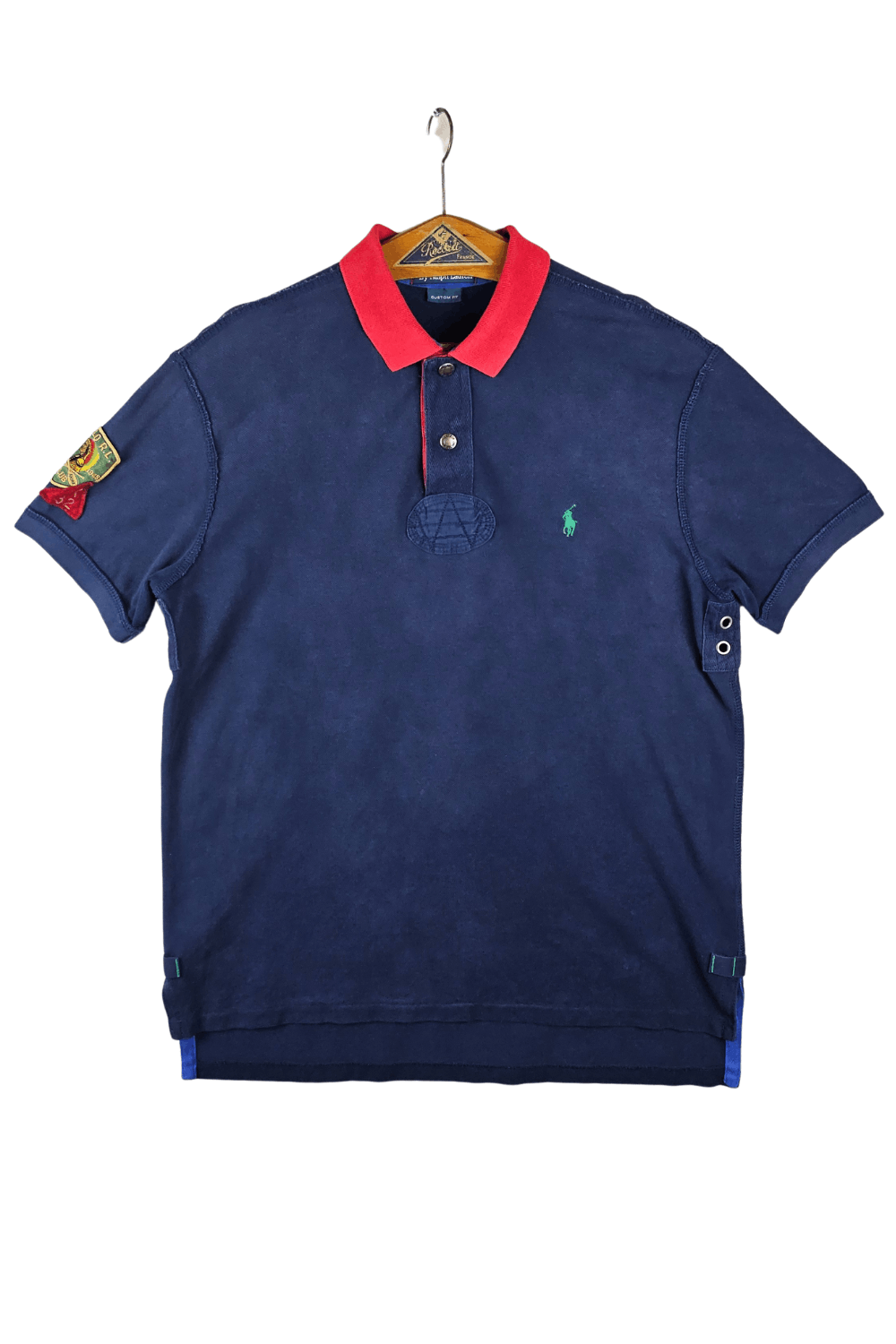 Polo Ralph Lauren “Canoe Club” Patch Polo - Custom Fit L