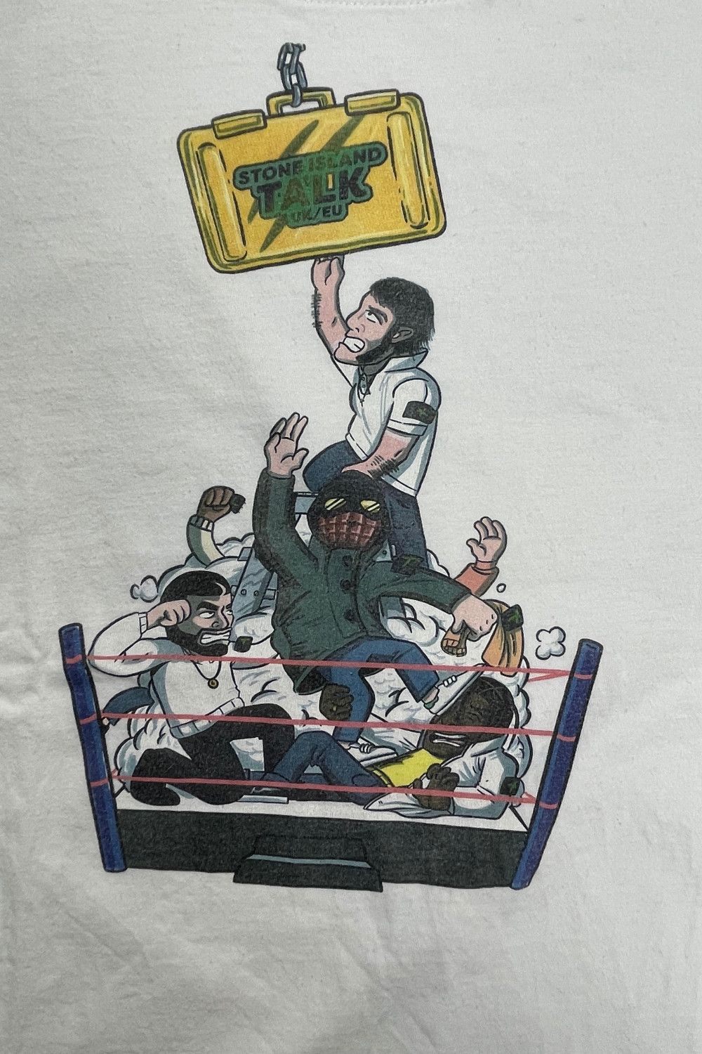 Stone Island TALK “Money In The Bank” Meme Tee – 2010s