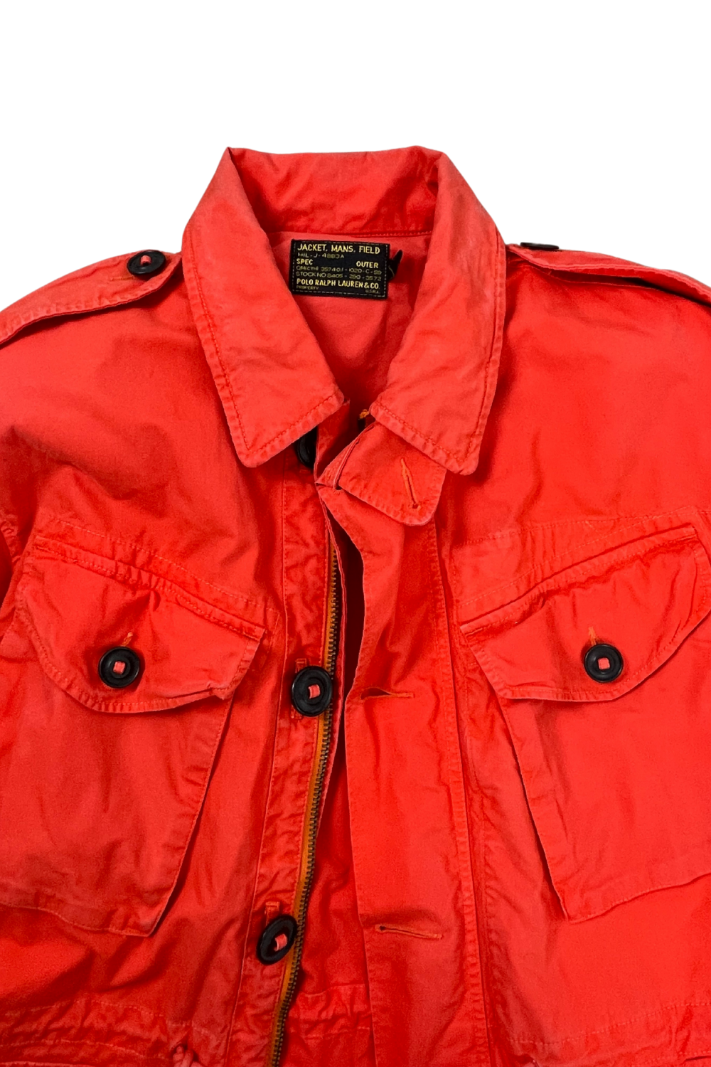 POLO RALPH LAUREN U.S.R.L. FIELD JACKET “SAFETY RED” SZ L