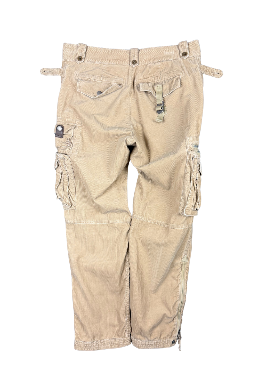 PRL Utility Cord Cargo Pants — 36/30 — fw02 (est.)