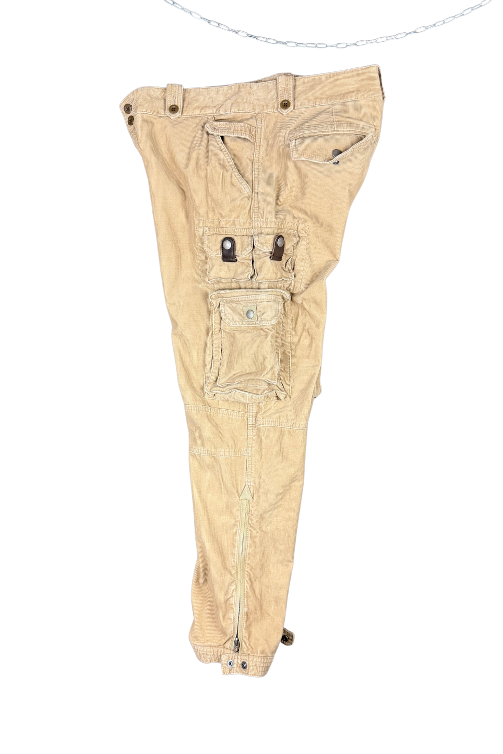 PRL Utility Cord Cargo Pants — 36/30 — fw02 (est.)