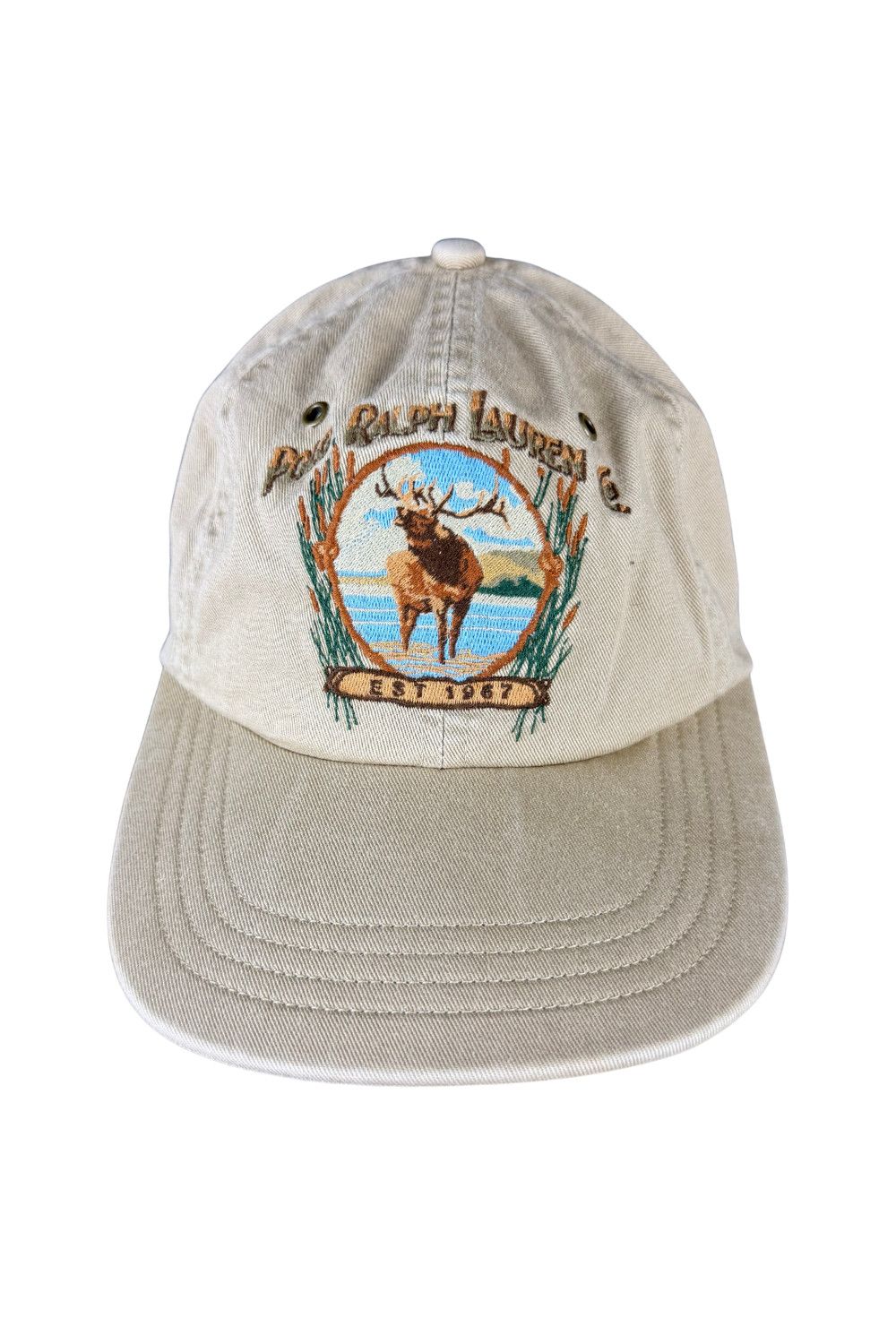 Polo RL “Elk / Sportsman” Embroidered Cap – 90s Taiwan Made