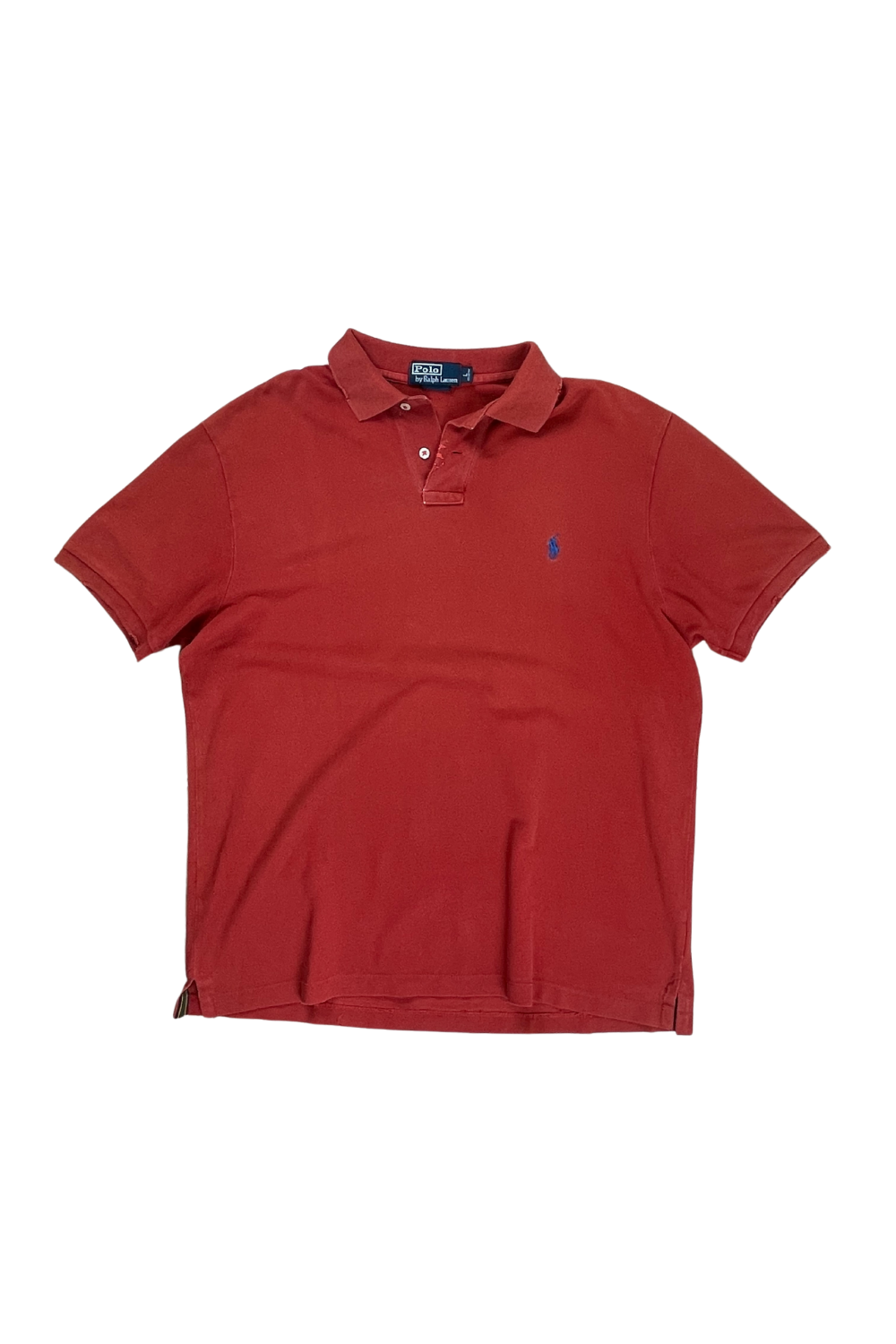 POLO RL CUSTOM-FIT “CORAL FADE” – HAND-REPAIRED, Sz L