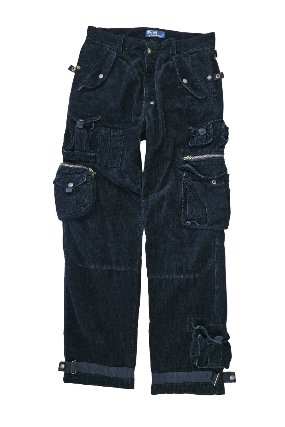 Polo RL “Bullet Rivet” Corduroy Utility Cargos – early 2000s
