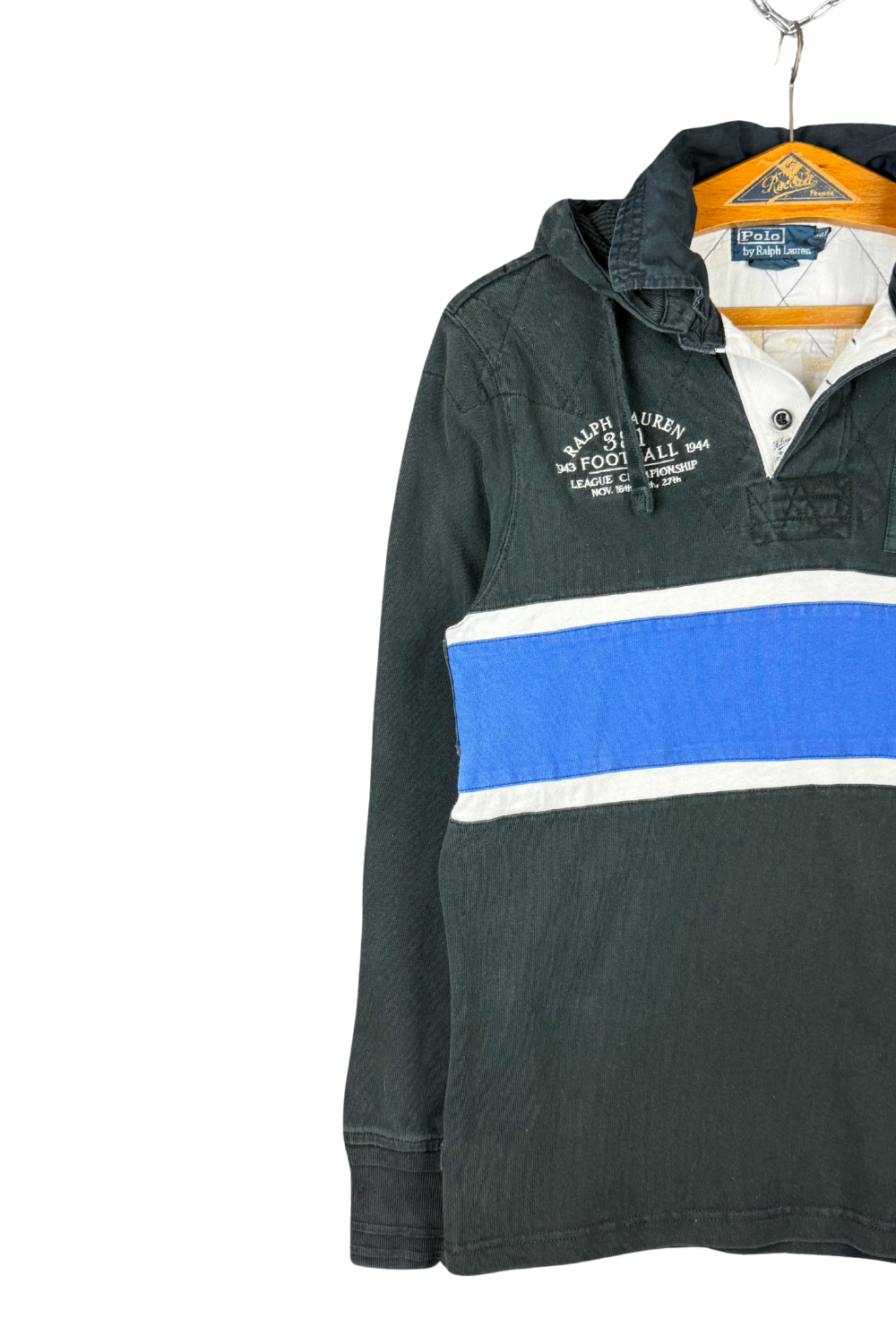 RL “RLPC 1943–44” Football Hooded Rugby – Custom Fit S