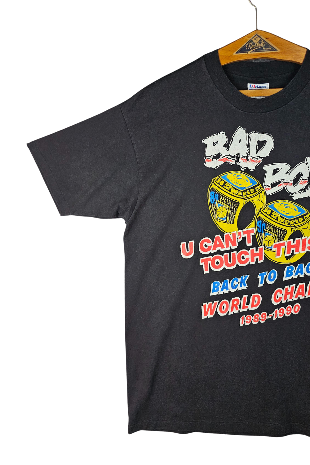 1989 Detroit Pistons “U Can’t Touch This / Hammer Time” Tee