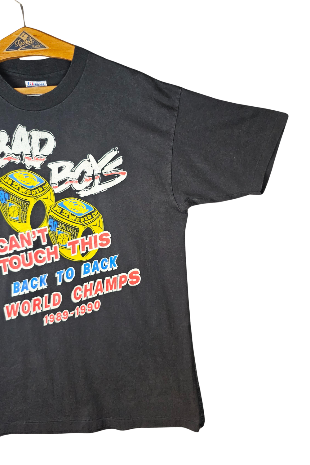 1989 Detroit Pistons “U Can’t Touch This / Hammer Time” Tee