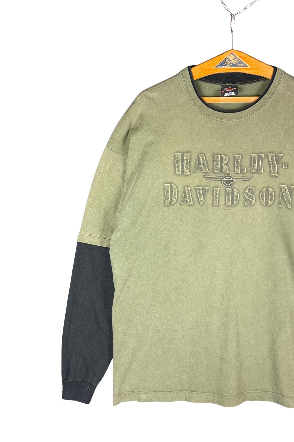 07 Harley-Davidson Monterey Bay Cannery Row Layered LS Tee