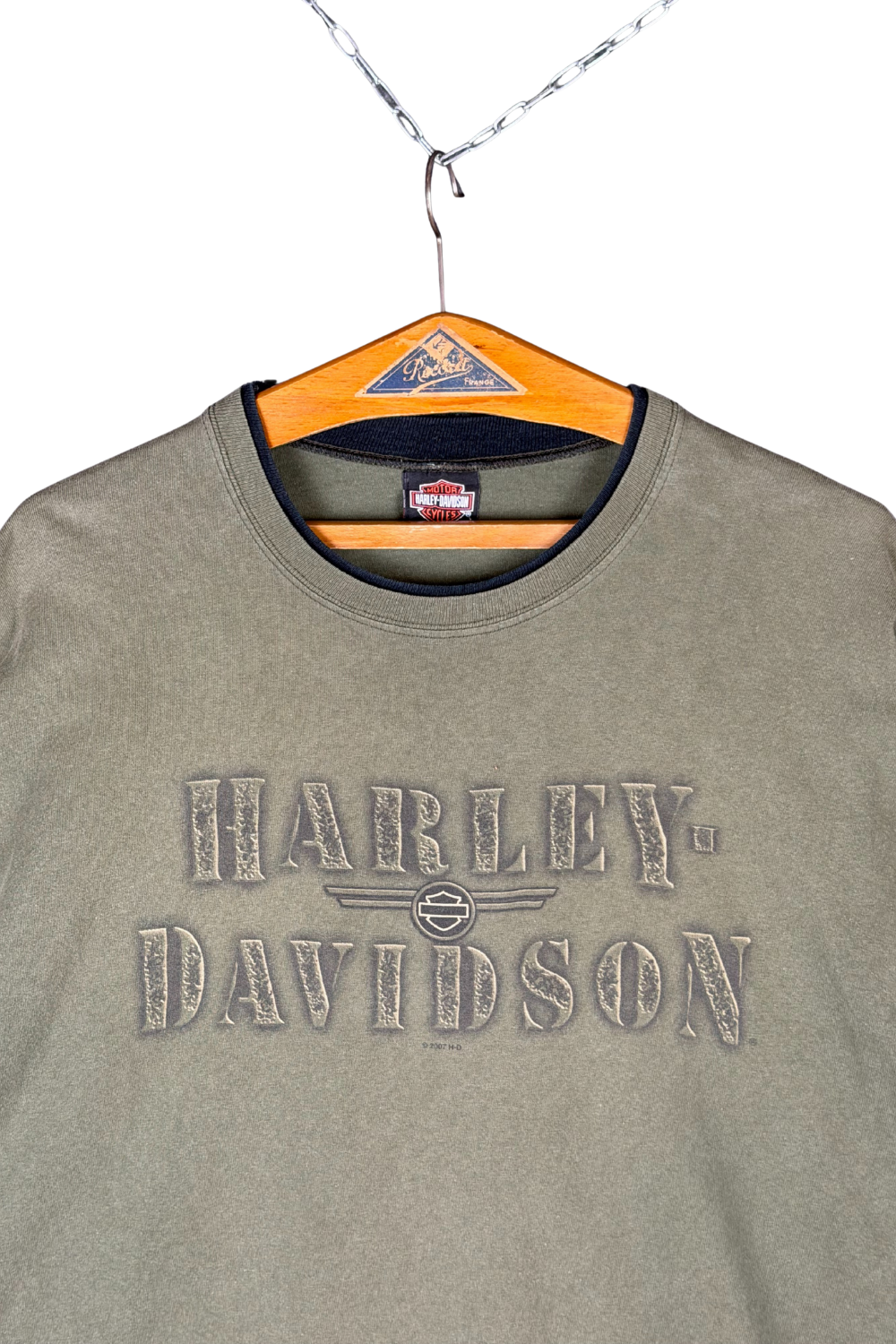 07 Harley-Davidson Monterey Bay Cannery Row Layered LS Tee