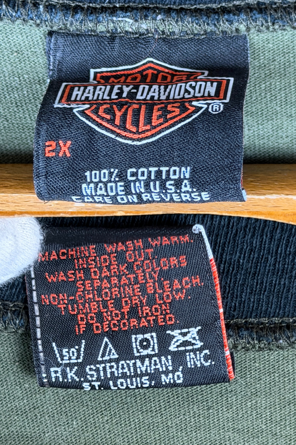 07 Harley-Davidson Monterey Bay Cannery Row Layered LS Tee