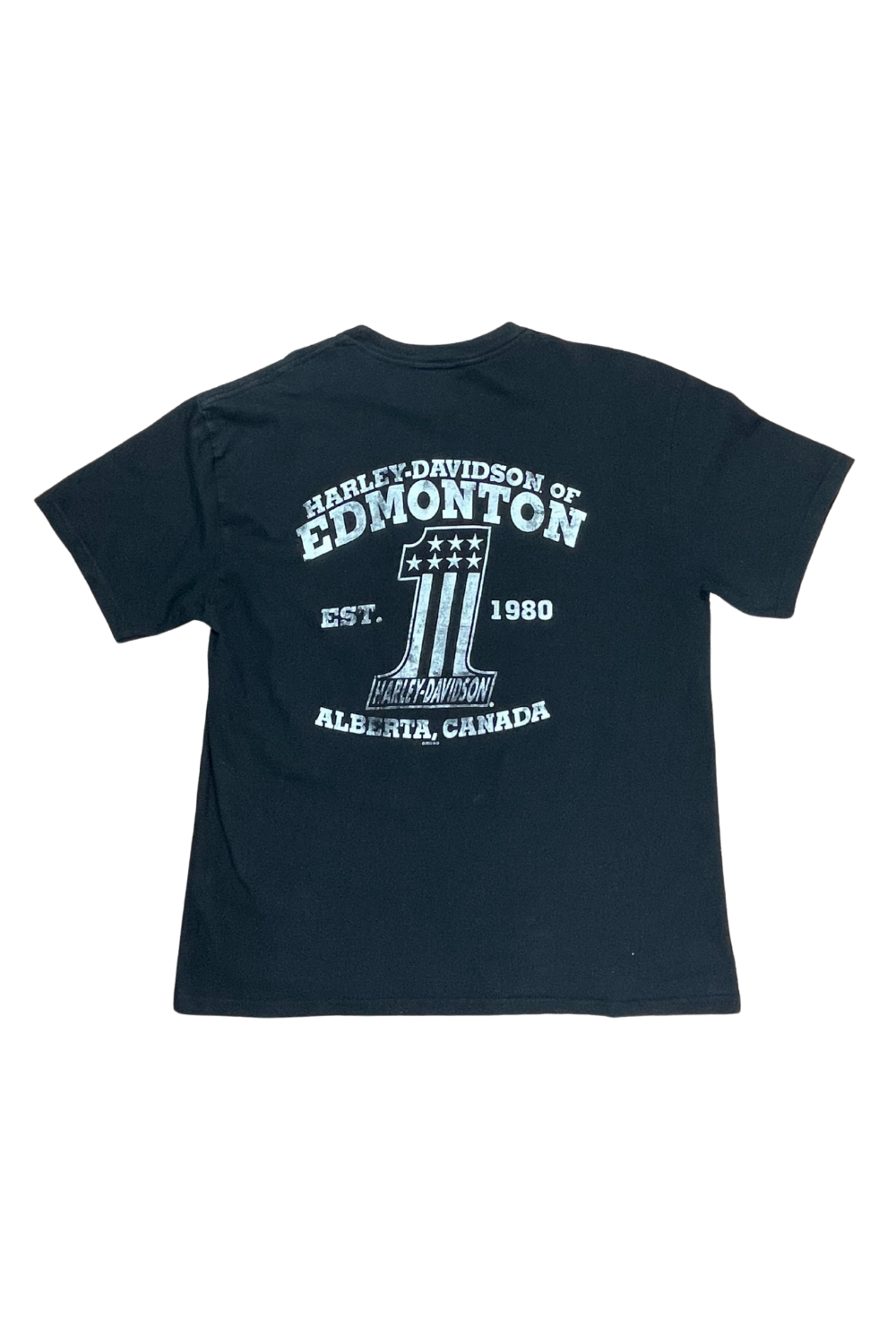 Harley Davidson 2016 “Hit The Road” Edmonton Dealer Tee – Xl