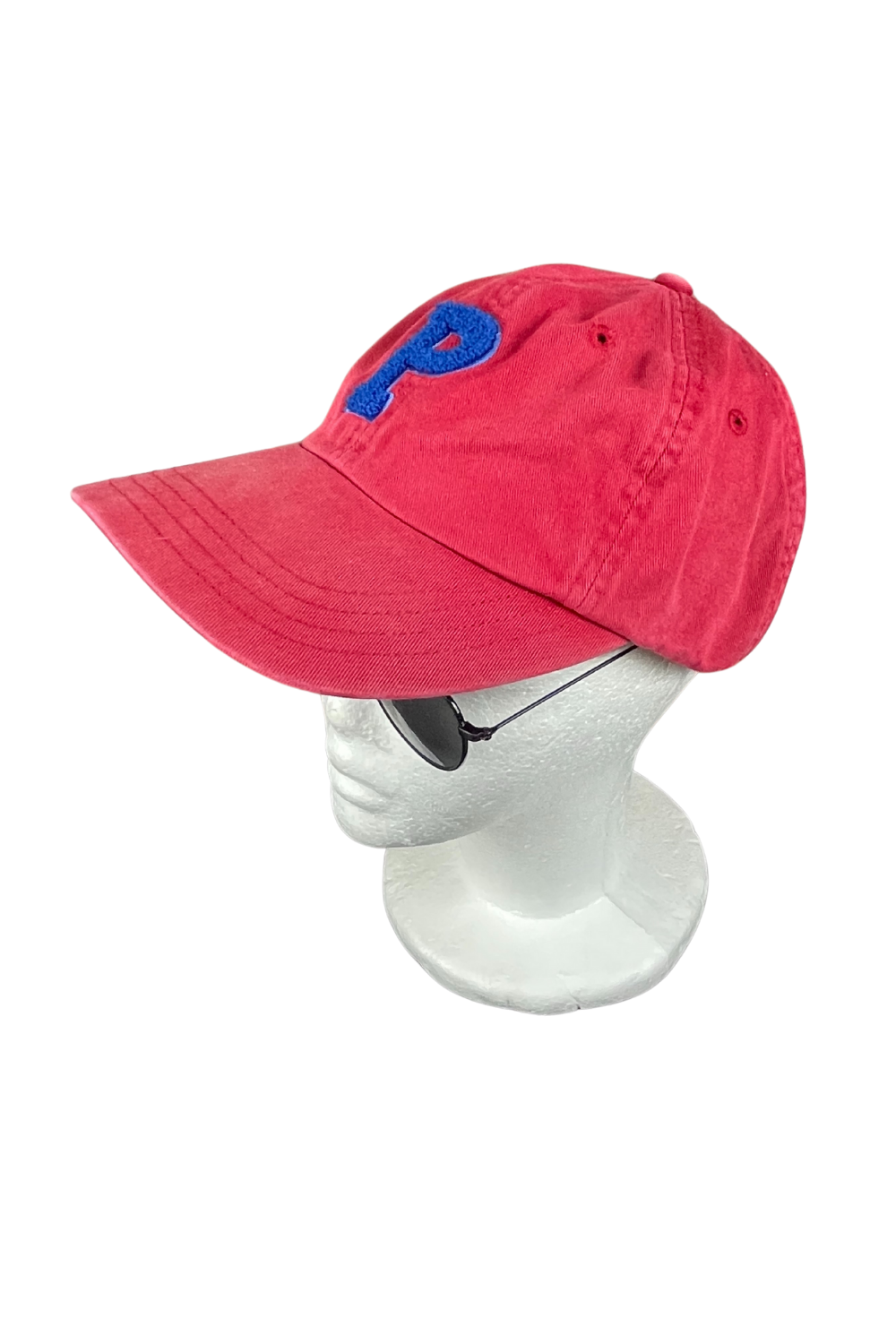 1990s Polo by Ralph Lauren Chenille-P Varsity Cap