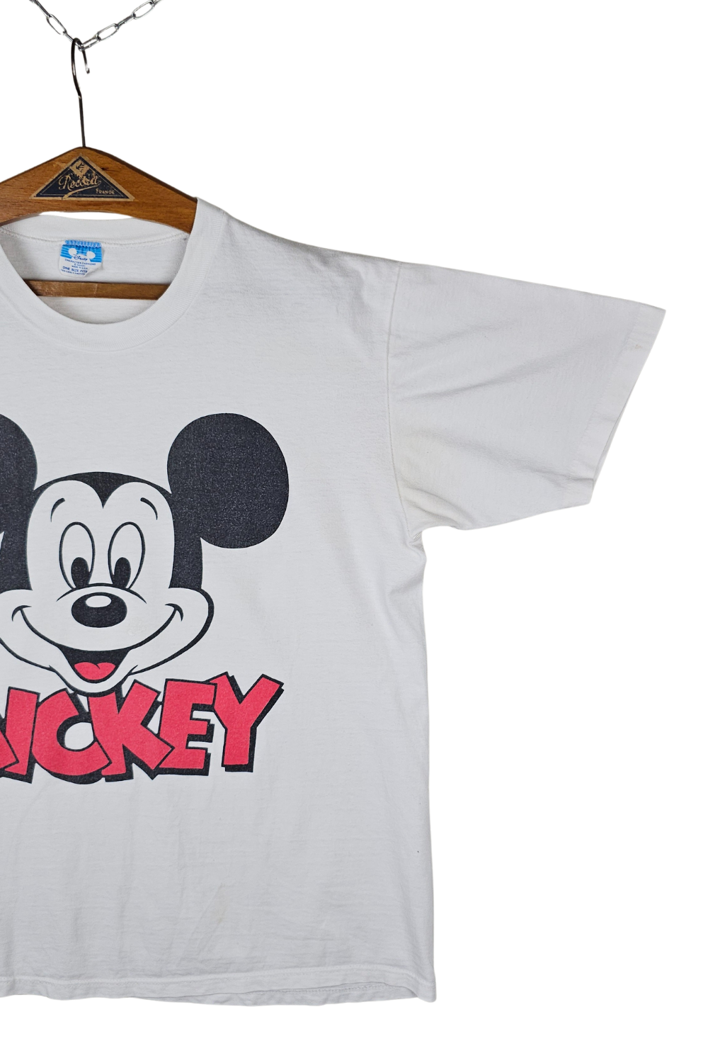 1980s Disney “Mickey” Tee Made in USA - Single Stitch Sleeve