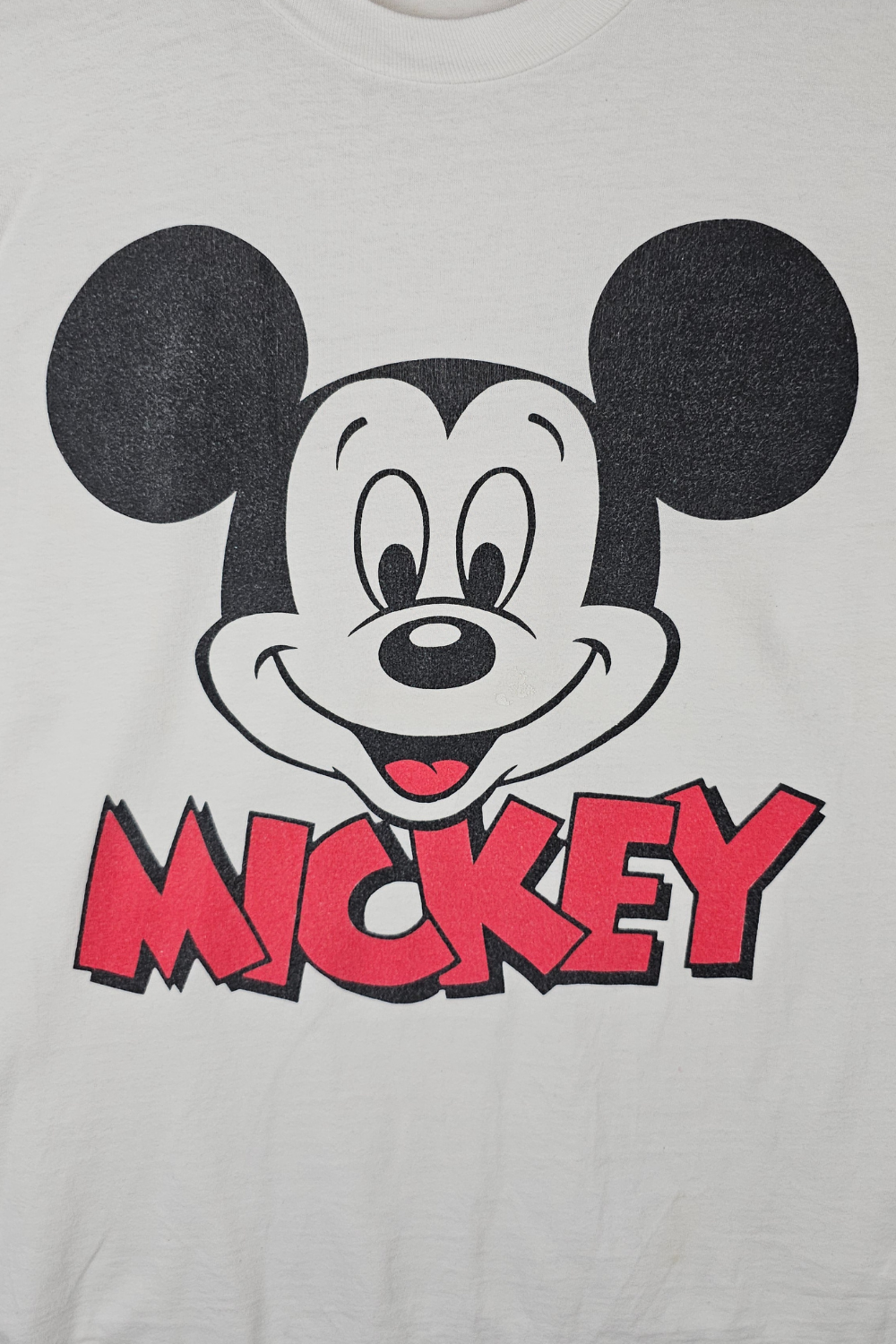 1980s Disney “Mickey” Tee Made in USA - Single Stitch Sleeve