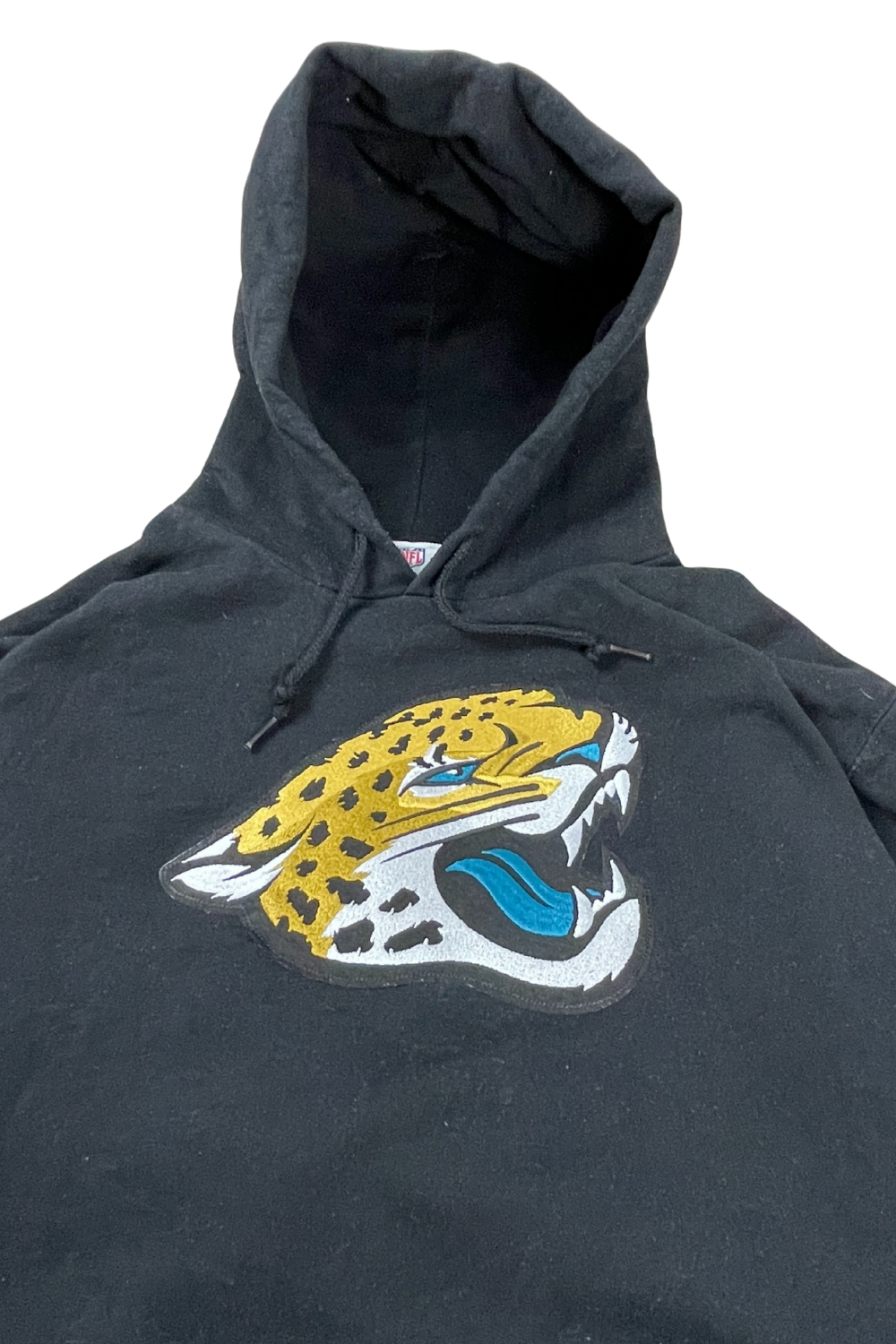 Vintage NFL Jacksonville Jaguars Embroidered Logo Hoodie (L)